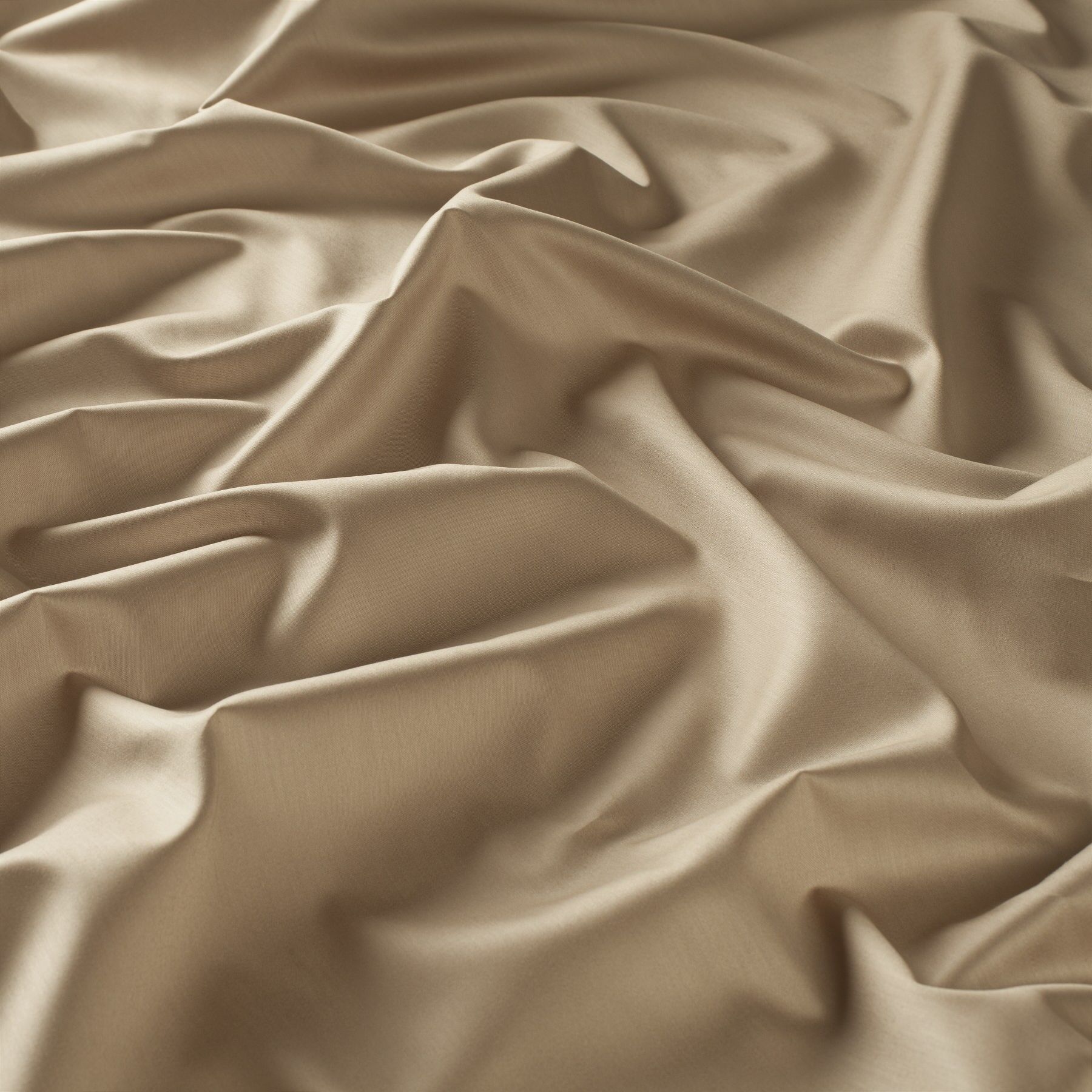 1 6728 022 Dialog Satin Vorhaenge Dekostoff Baumwolle Modern Uni Braun