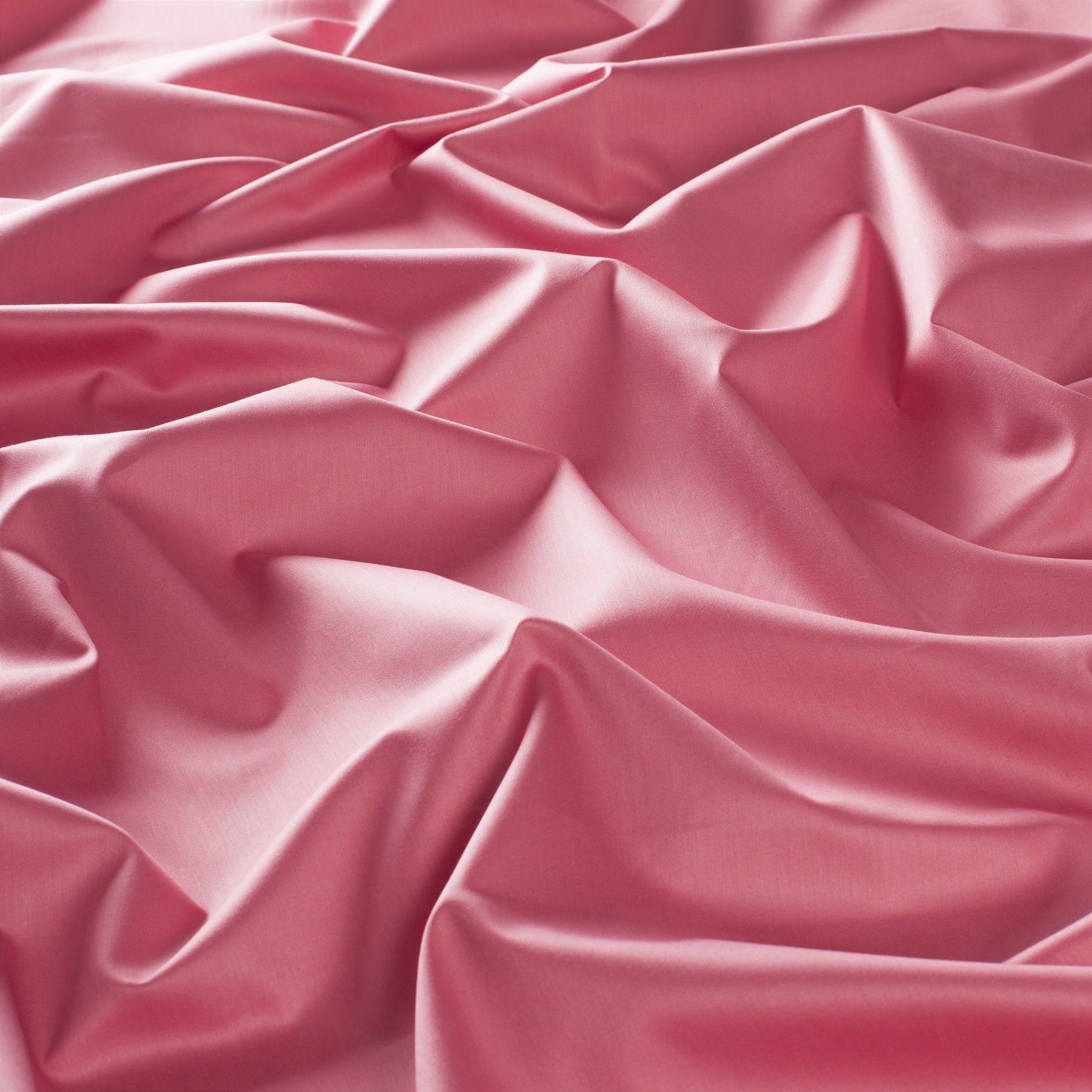 1 6728 064 Dialog Satin Vorhaenge Dekostoff Baumwolle Modern Uni Pink