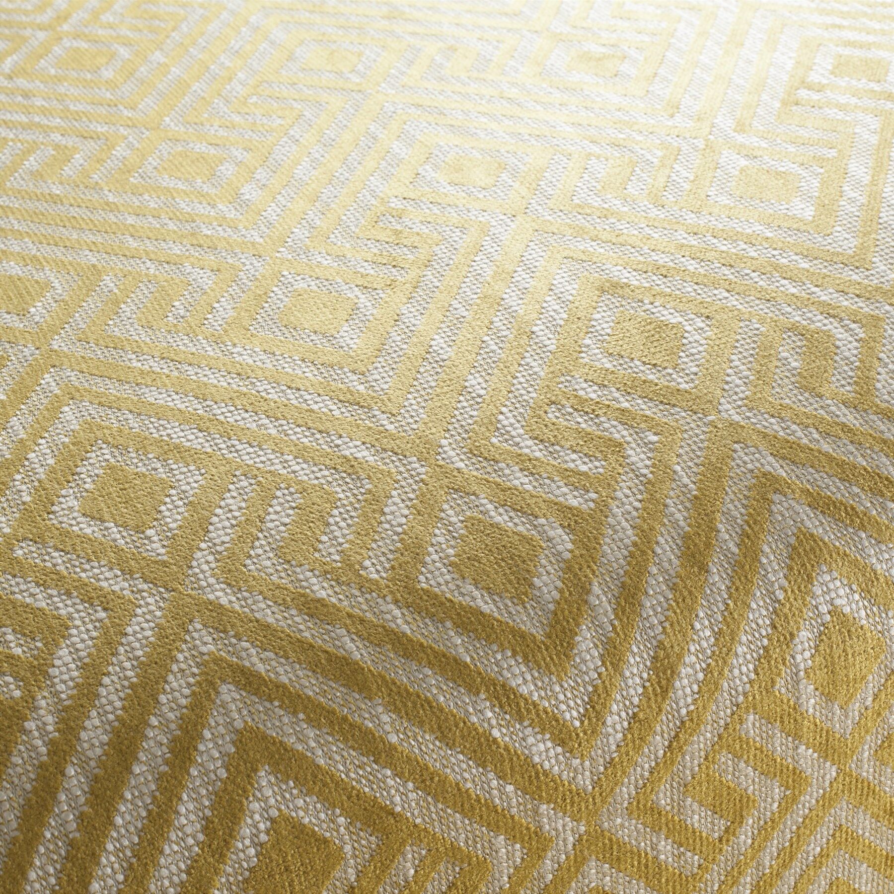 9 2364 040 Jerrold Jab Polsterstoff Gelb Gemustert