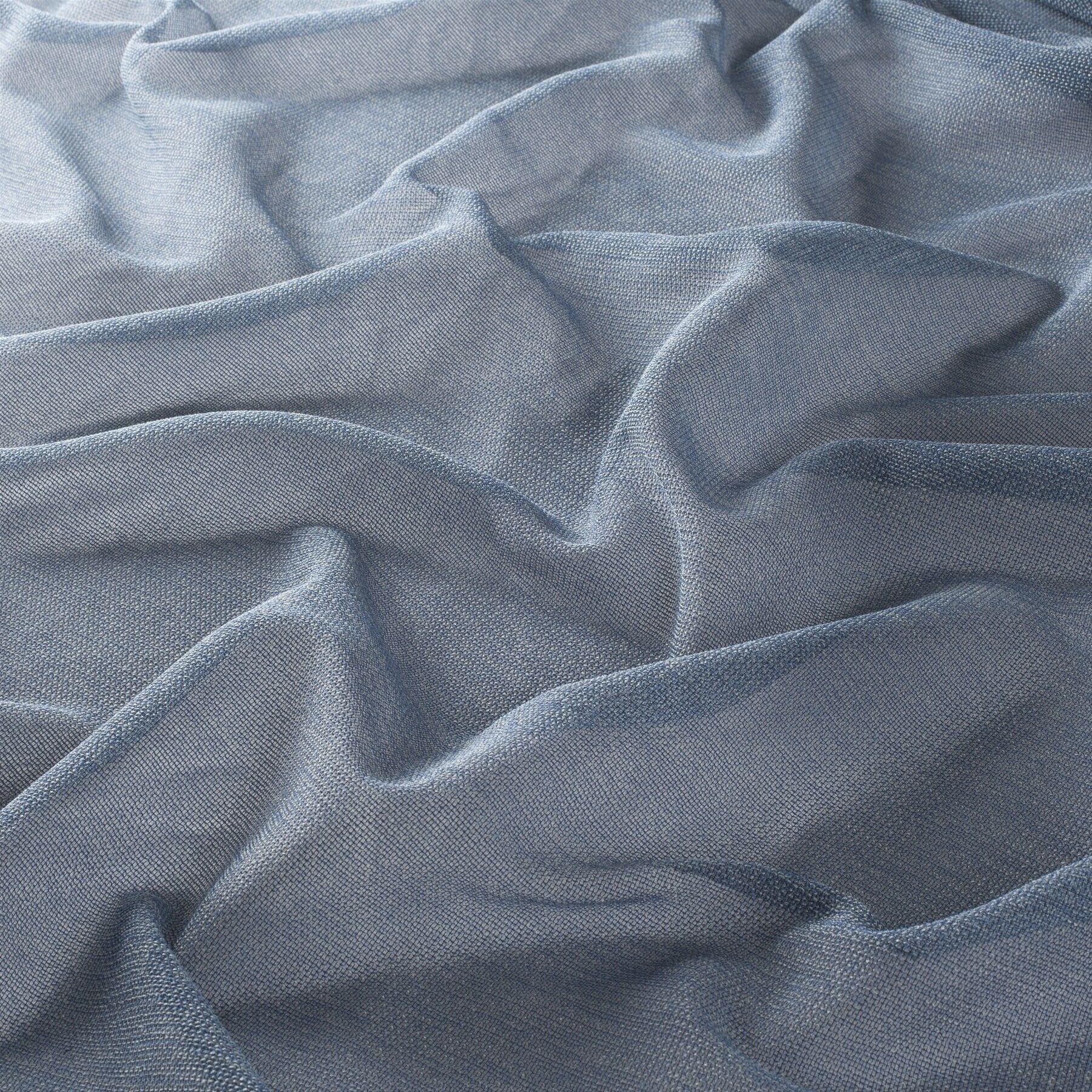 Ja6011 051 Santos Jab Gardinen Wohnzimmer Transparent Blau