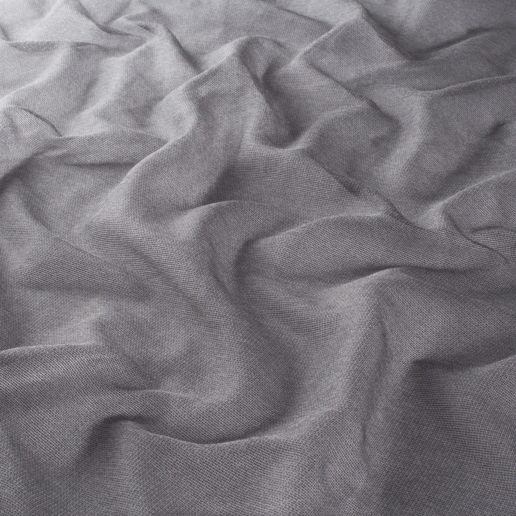 Ja6011 092 Santos Jab Gardinen Wohnzimmer Transparent Grau