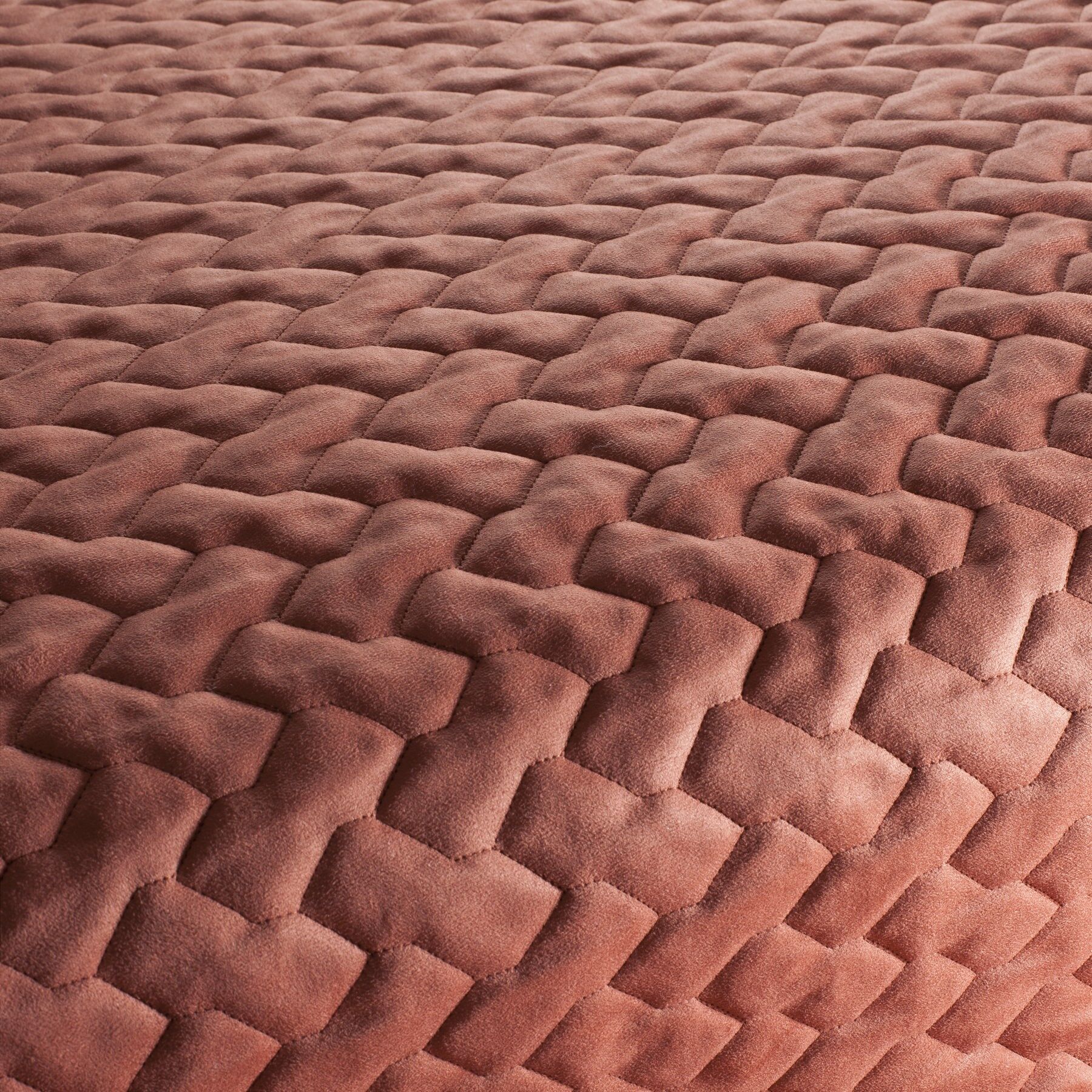 Ch3106 061 Super Trouper Microfaser Polsterstoff Bestickt Gemustert Rosa