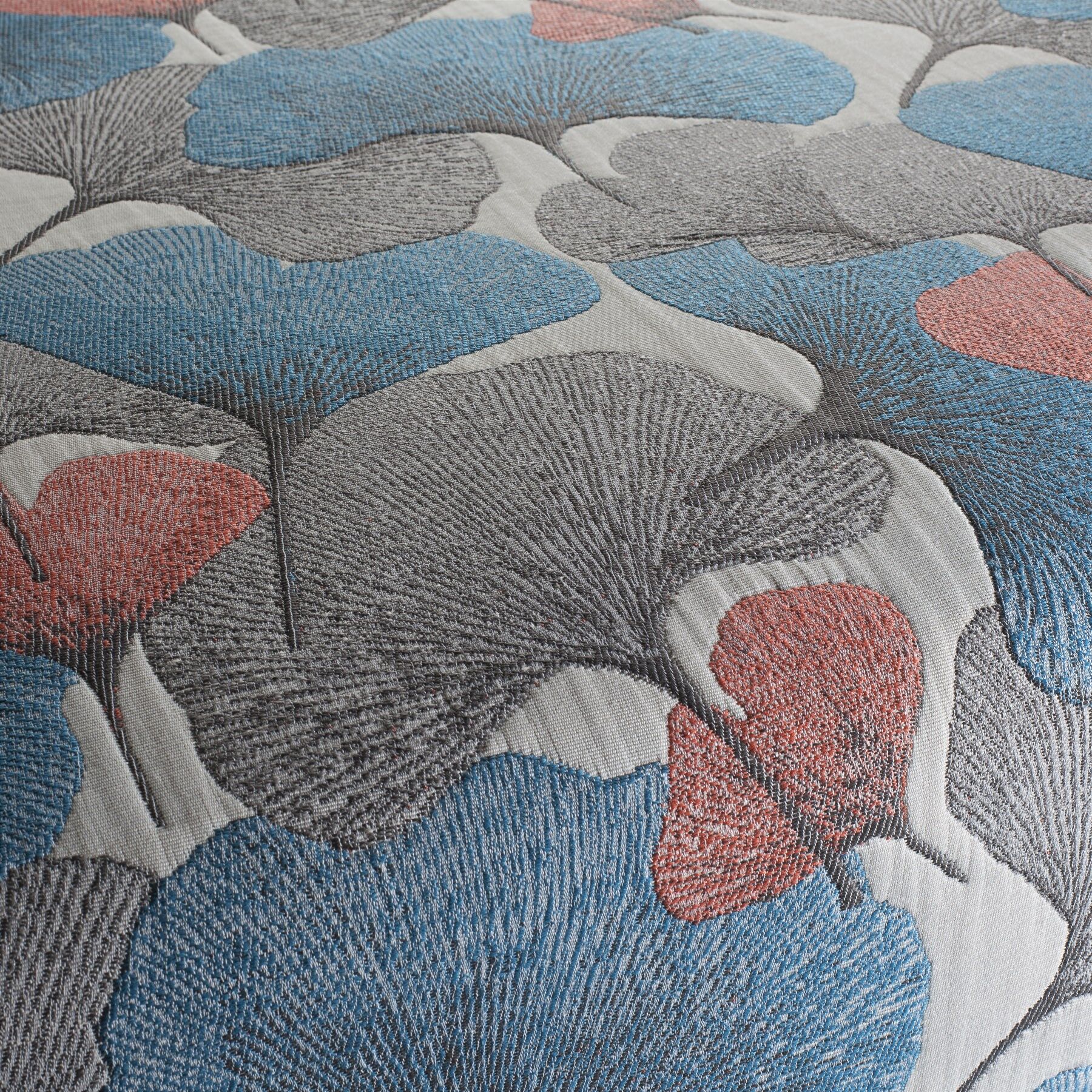 Ja2055 082 Ginkgo Jab In Und Outdoorstoff Floral Gemustert Beige Tuerkis Orange Braun Grau Ja2055 082 Ginkgo Jab In Und Outdoorstoff Floral Gemustert Beige Tuerkis Orange Braun Grau