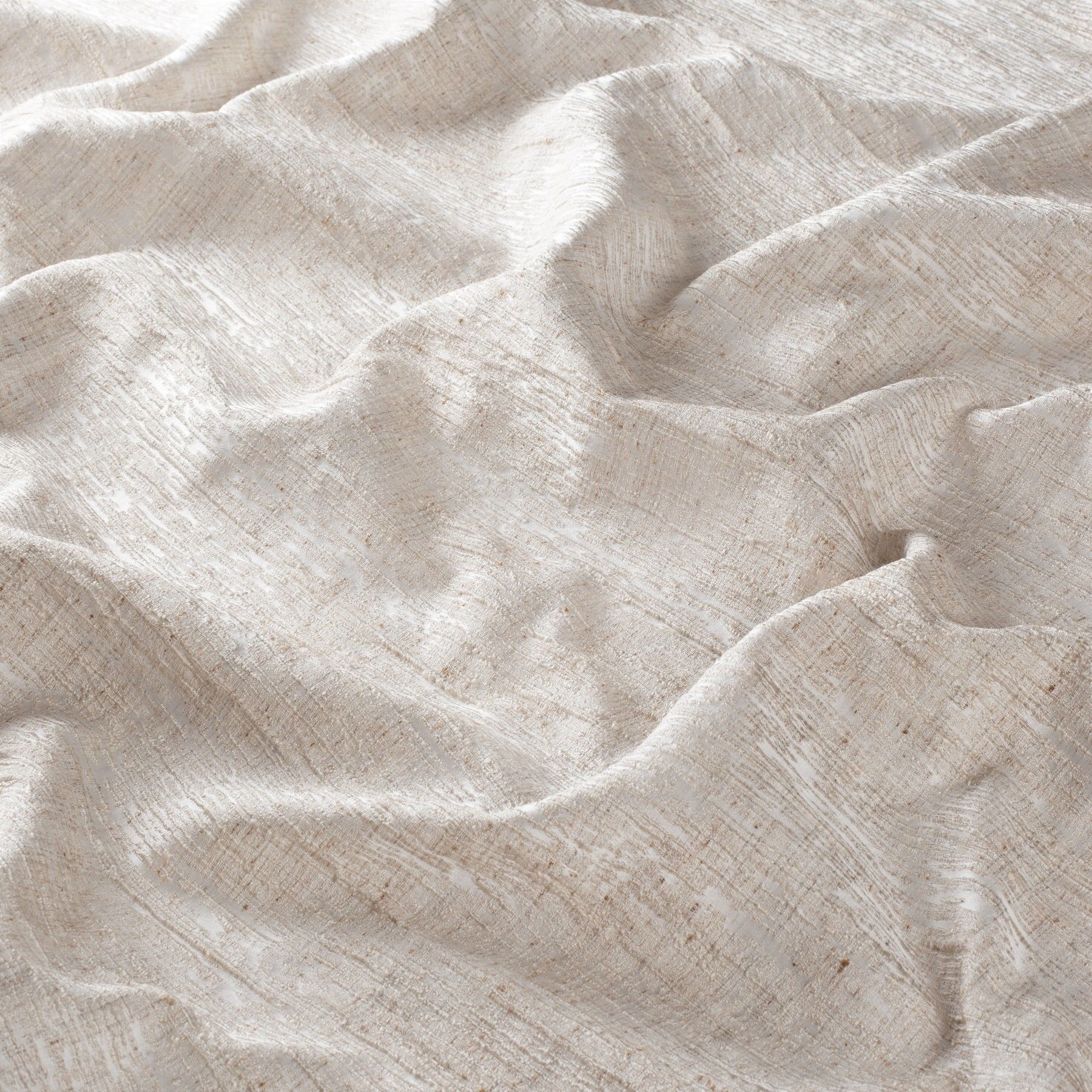 Ja7001 071 Timeon Moderne Wohnzimmer Vorhaenge In Crash Optik Creme Beige