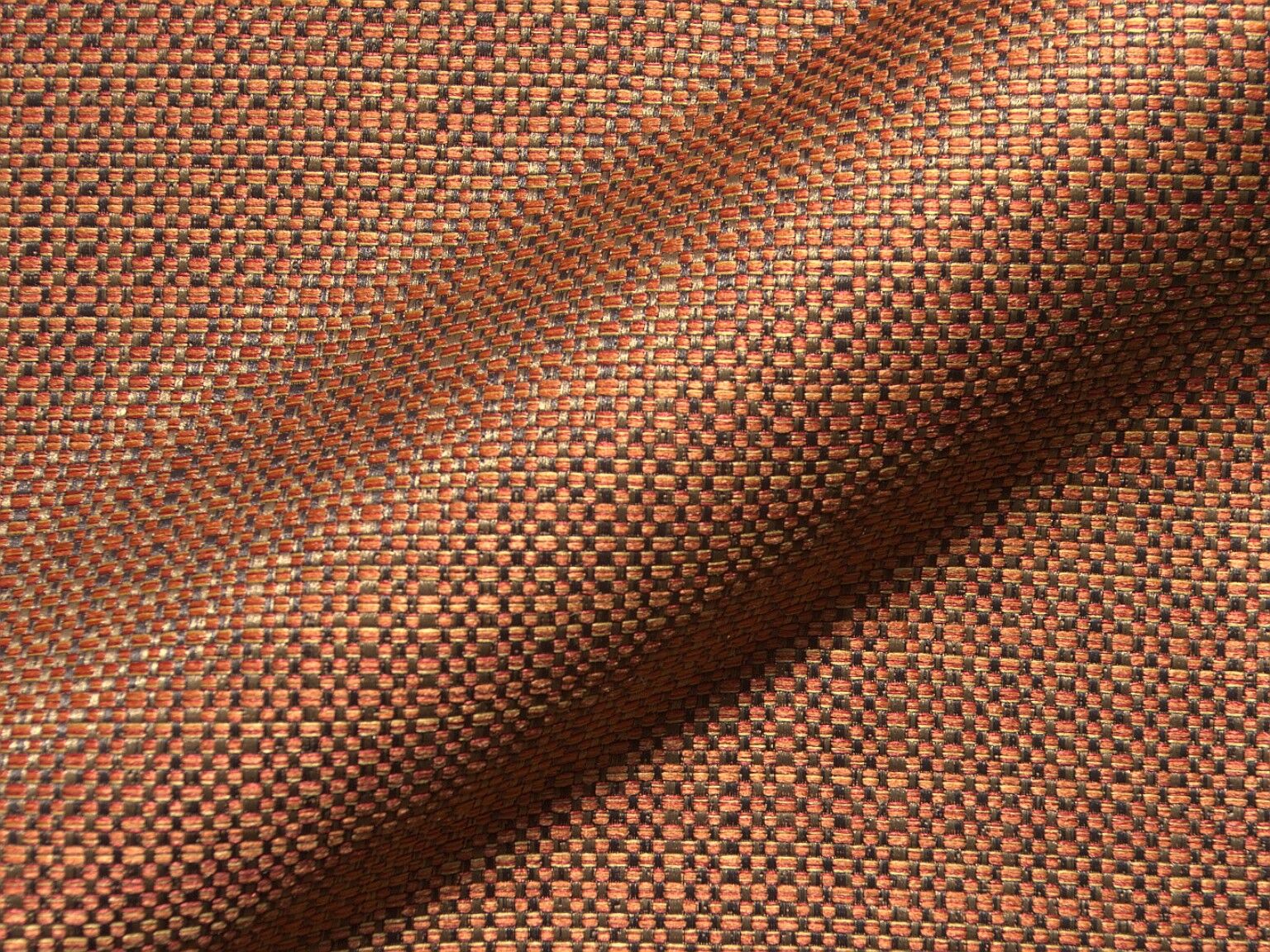 Detroit Fr 5613 Hoepke Moebelstoff Schwer Entflammbar Meliert Orange