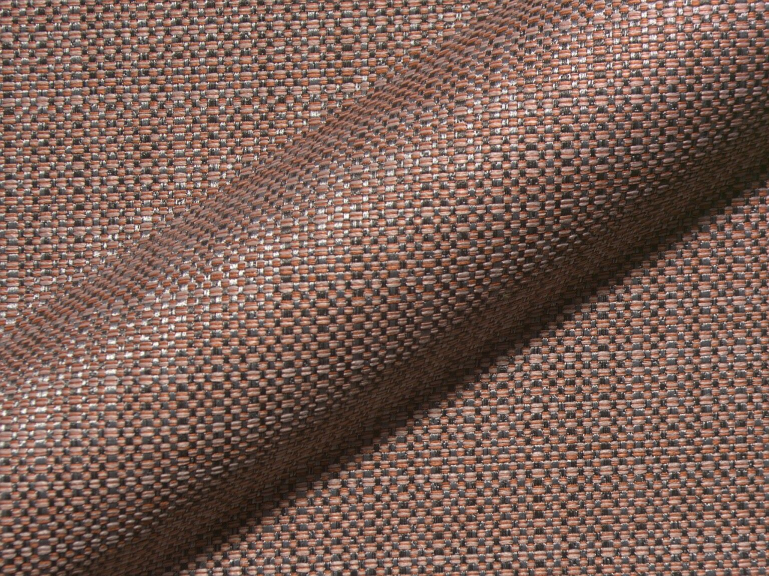 Detroit Fr 621 Hoepke Moebelstoff Schwer Entflammbar Meliert Orange