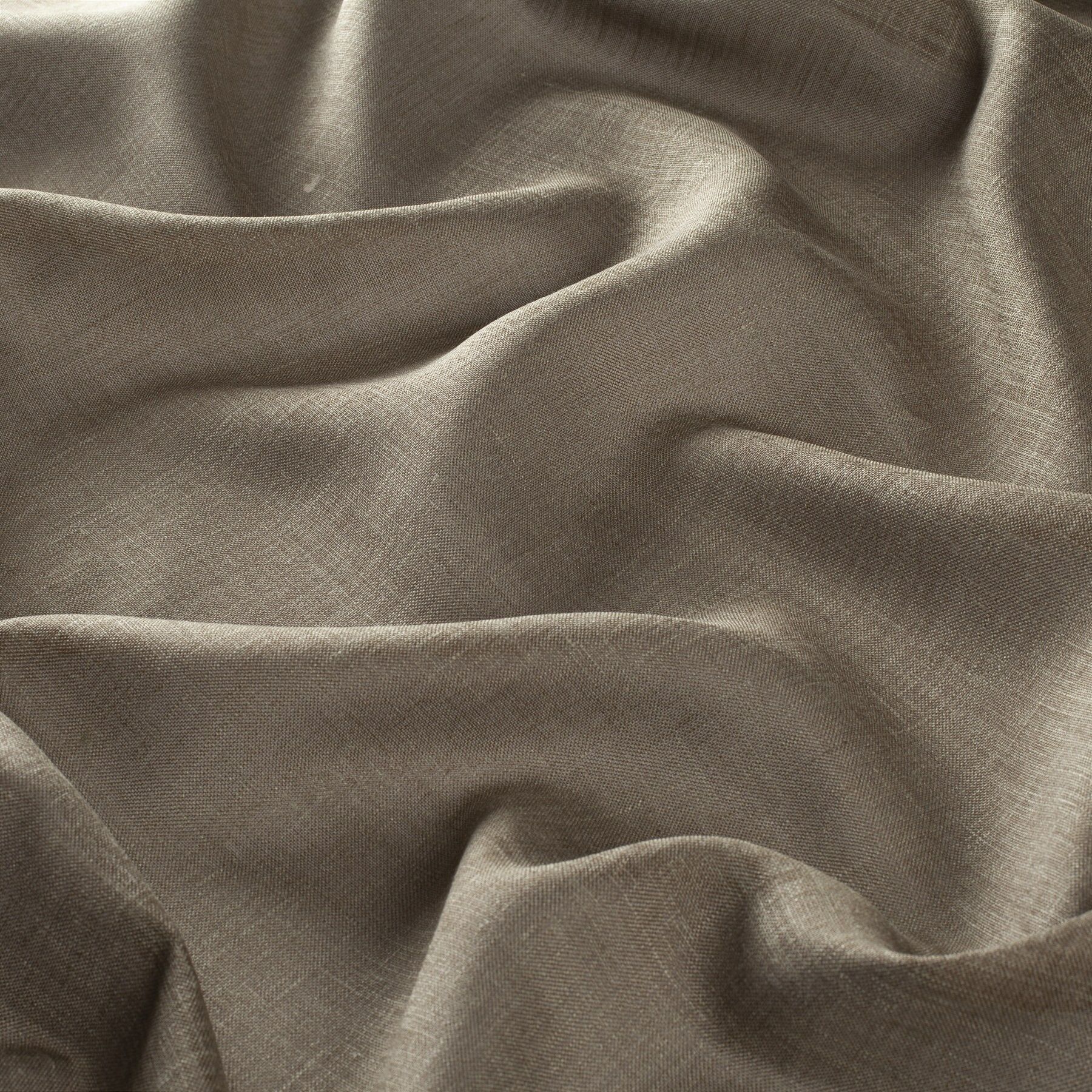 Ch2738 025 Tick Tock Reboot Leinen Gardinen Braun