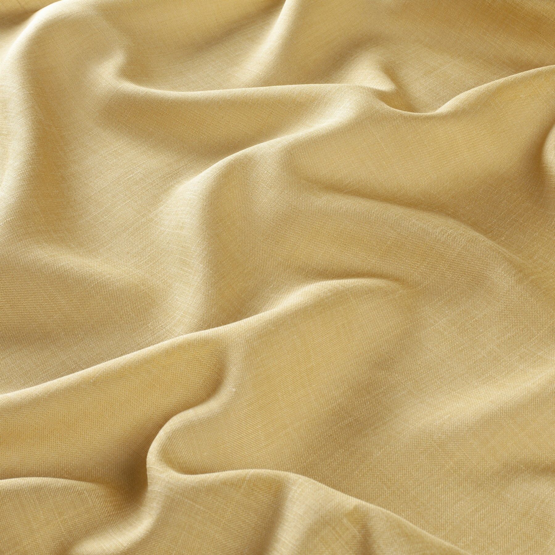 Ch2738 040 Tick Tock Reboot Leinen Gardinen Creme Gelb