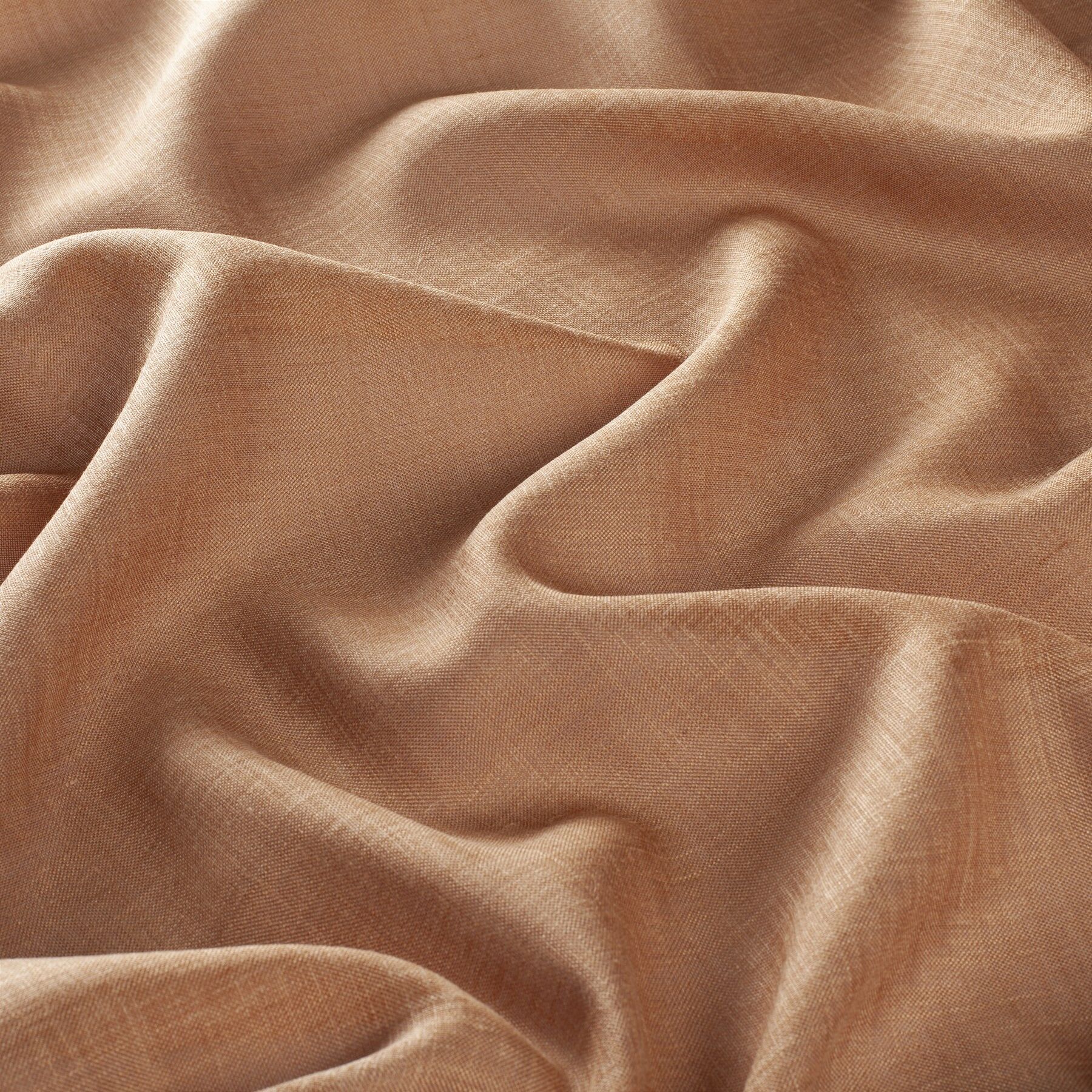 Ch2738 062 Tick Tock Reboot Leinen Gardinen Orange