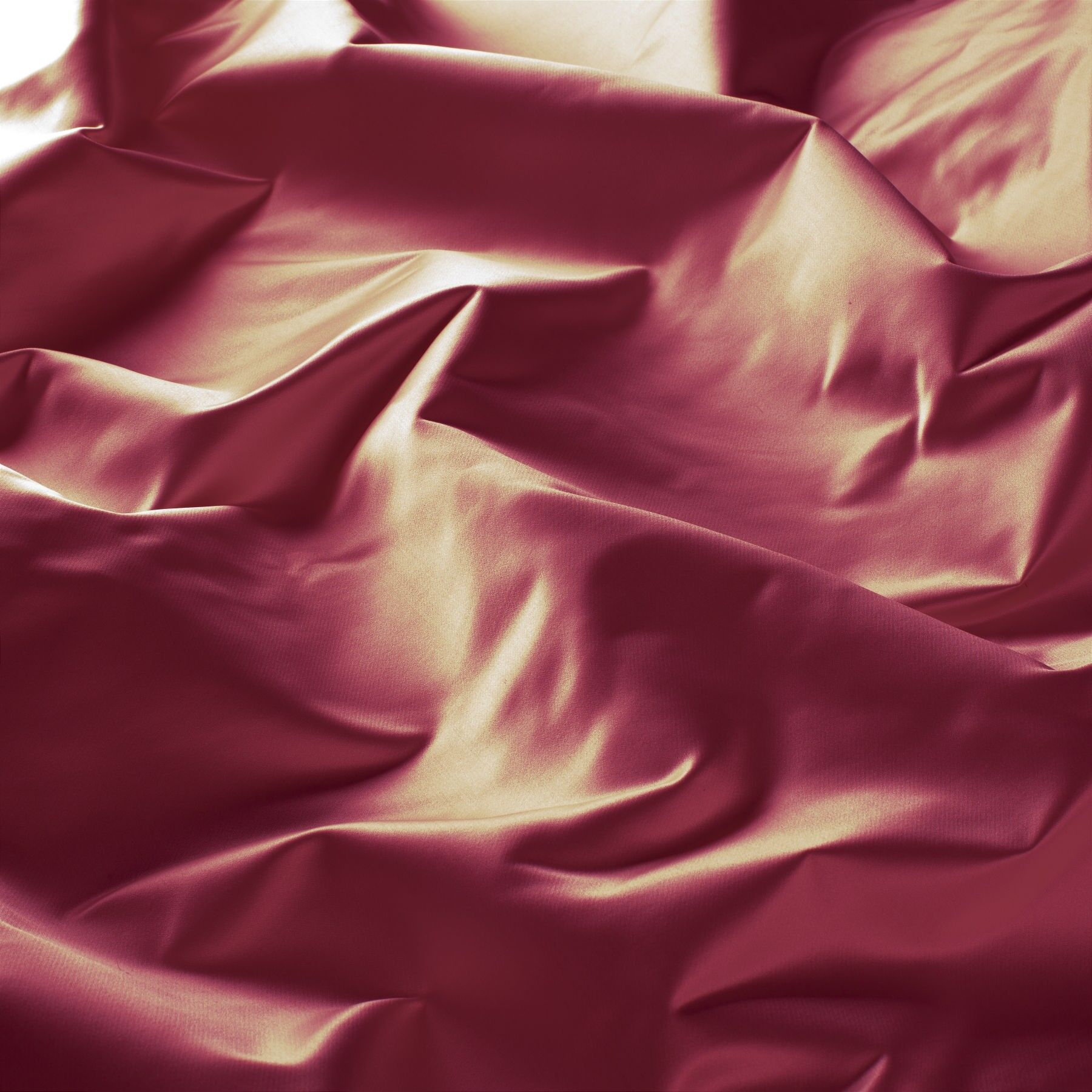 Ja6037 011 Smaragd Jab Vorhang Seide Rot