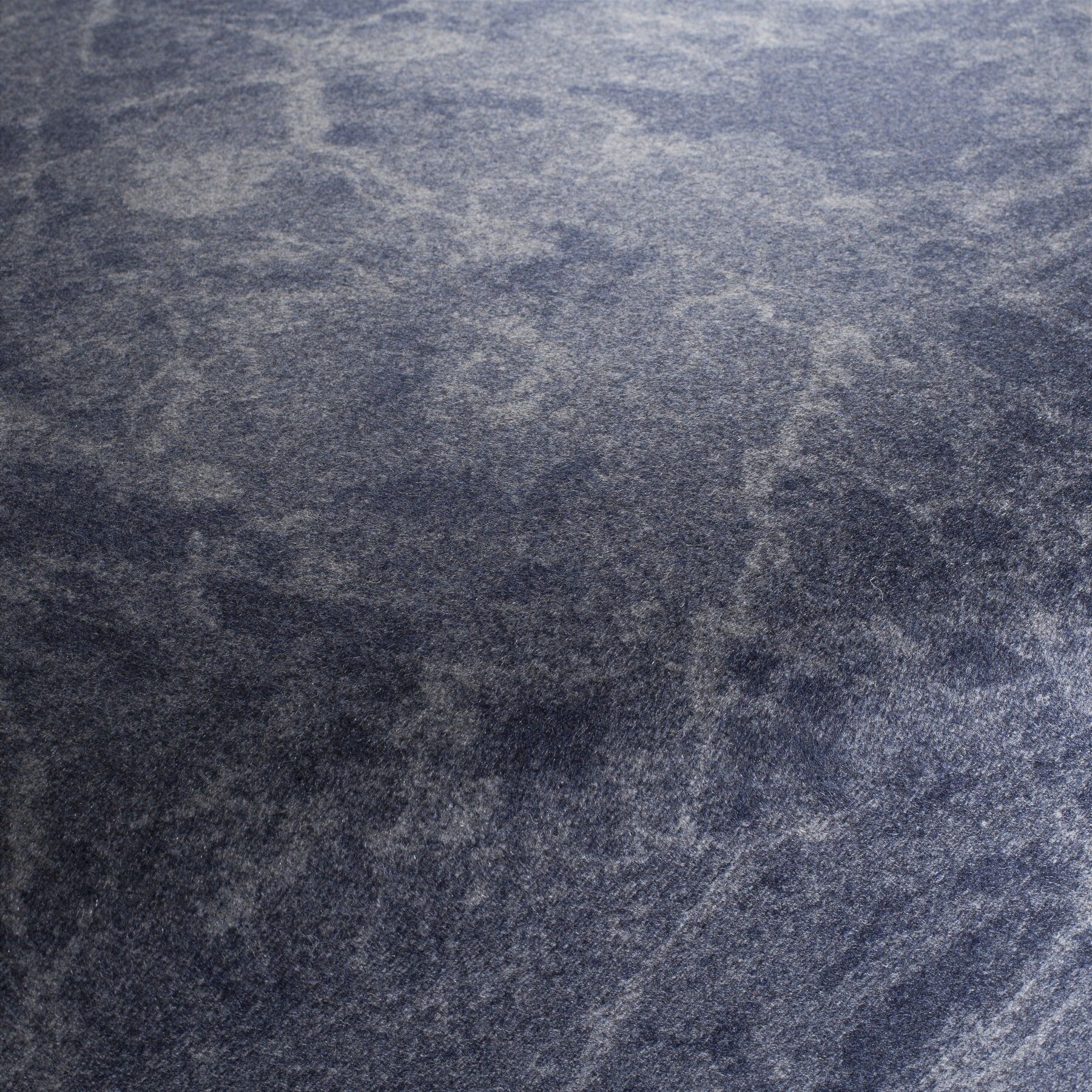 Ca1625 050 Woolen Wonder Wolle Polsterstoff Gemustert Blau Grau