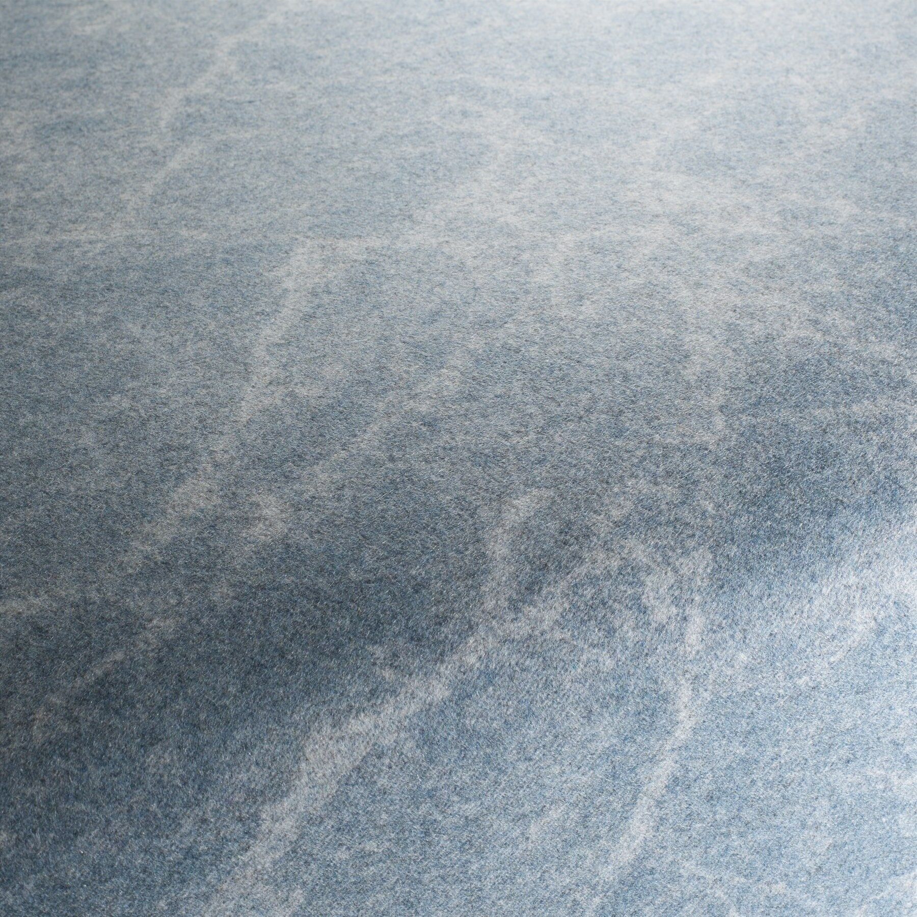 Ca1625 080 Woolen Wonder Wolle Polsterstoff Gemustert Tuerkis Grau