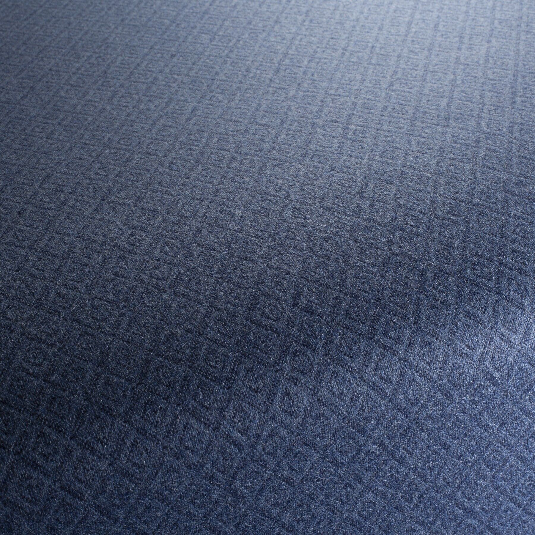 Ja2046 050 Elgin Jab Polsterstoffe Wolle Gemustert Blau