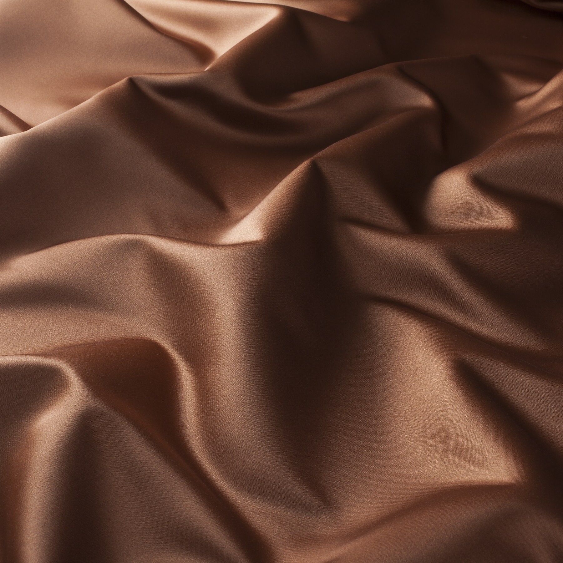 Cr6028 024 Mont Royal Moderne Satin Vorhaenge Braun