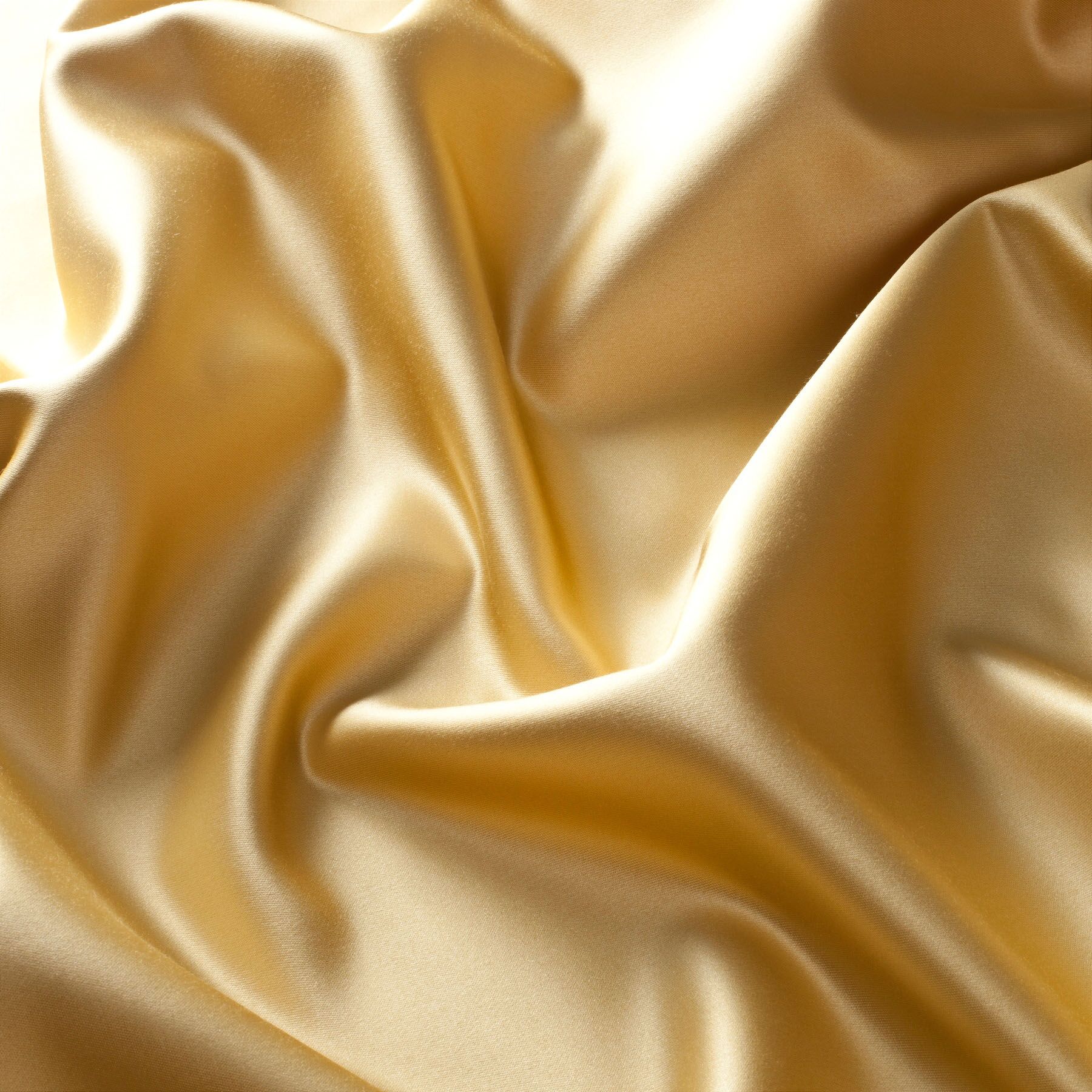 Cr6028 042 Mont Royal Moderne Satin Vorhaenge Gelb Gold