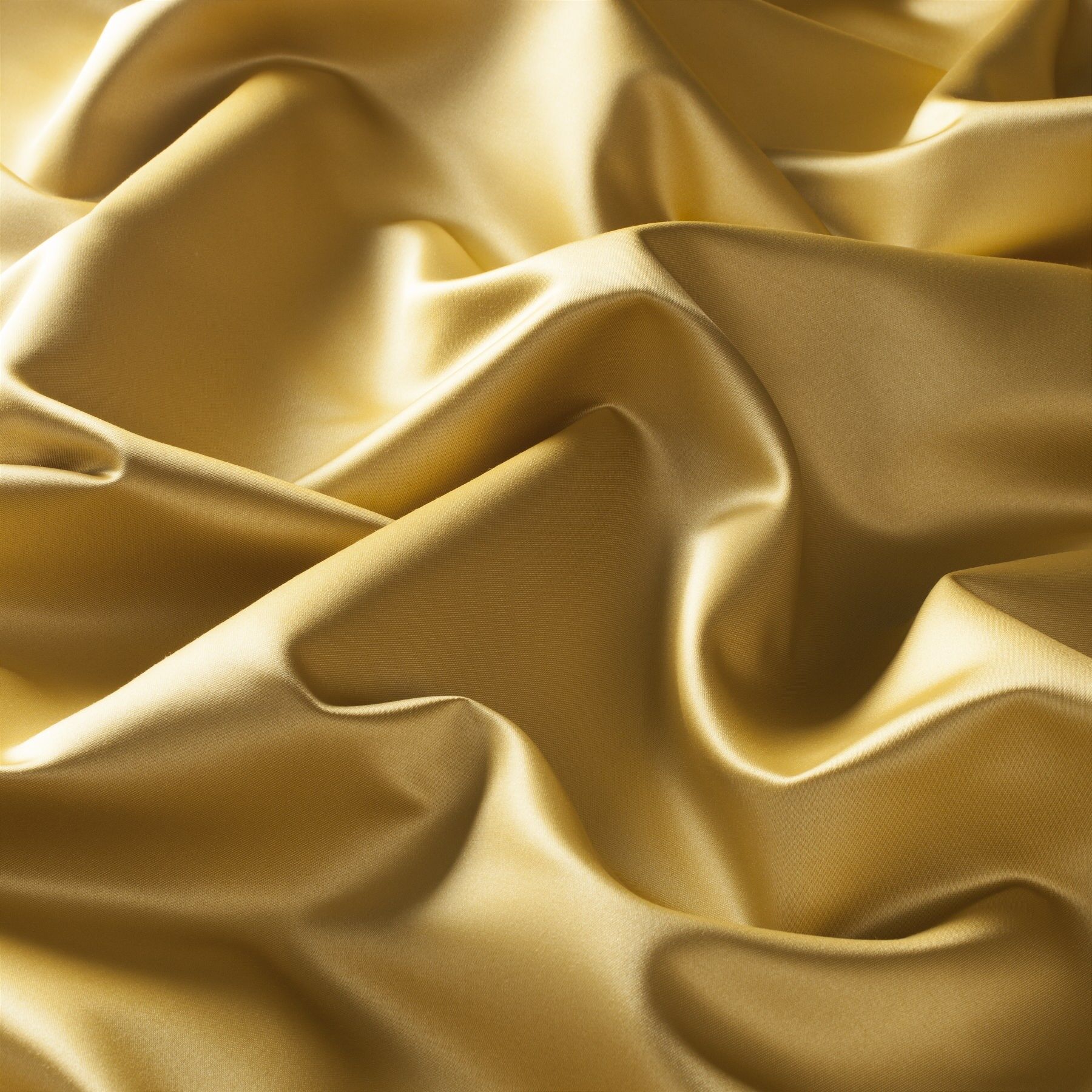 Cr6028 044 Mont Royal Moderne Satin Vorhaenge Gelb Gold