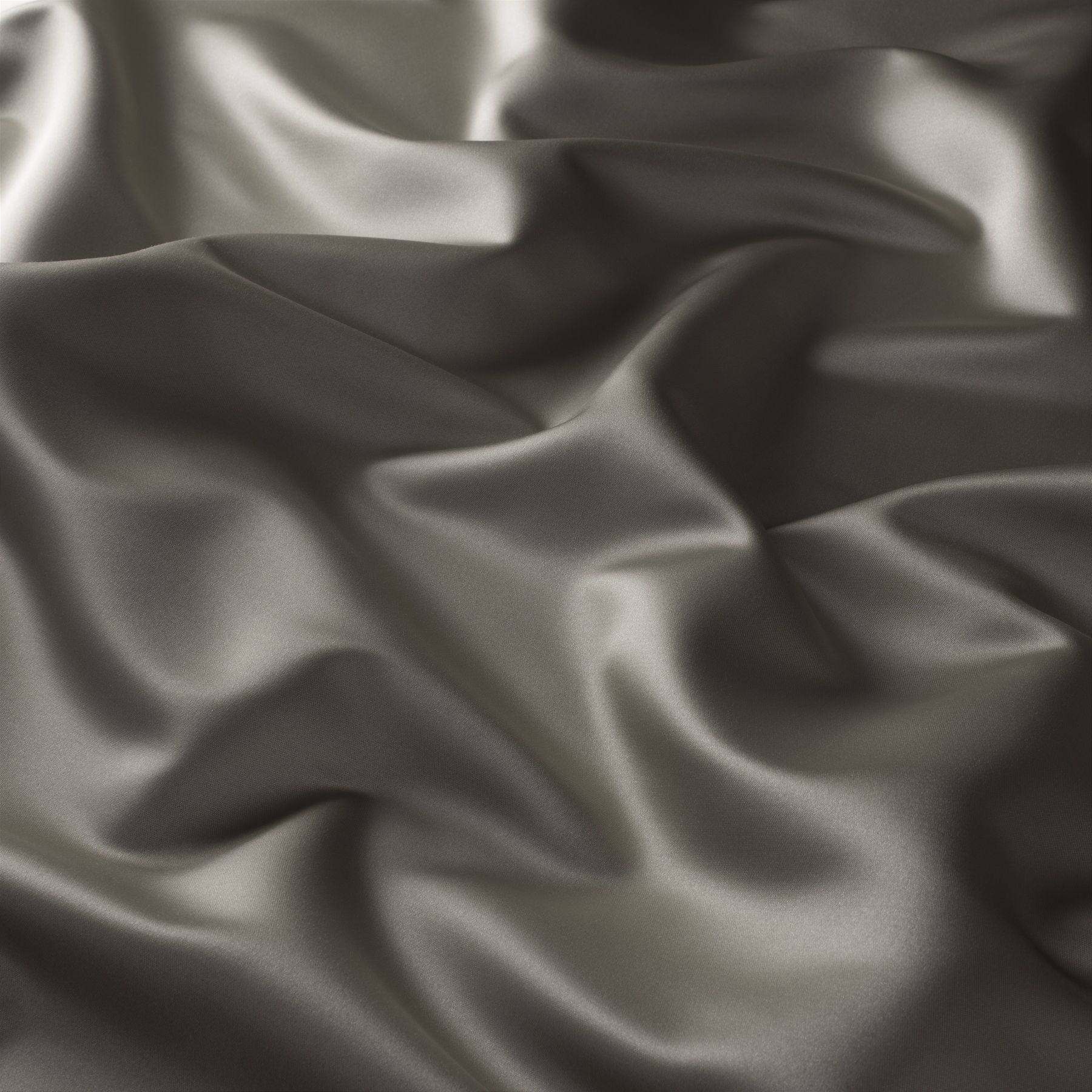 Cr6028 097 Mont Royal Moderne Satin Vorhaenge Grau