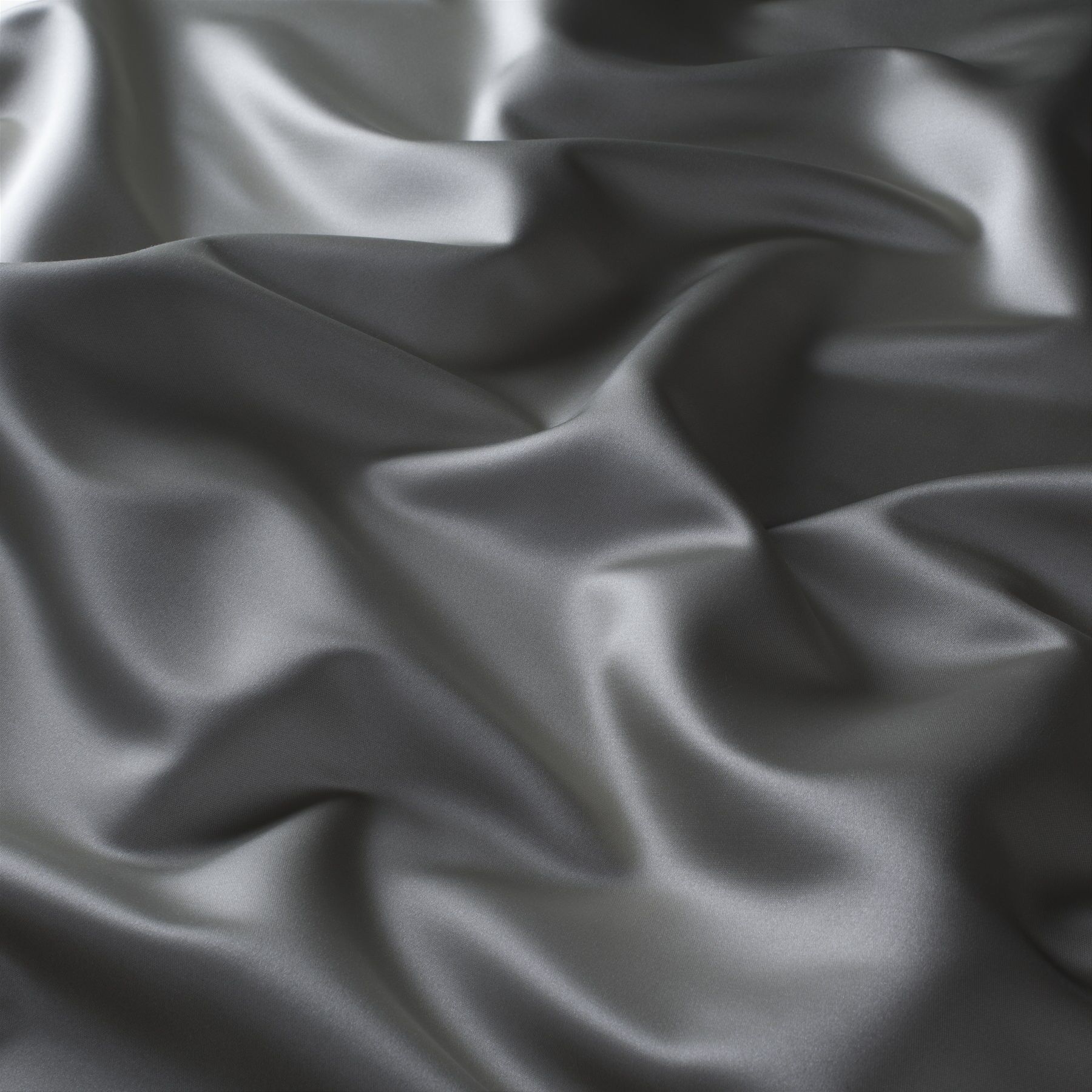 Cr6028 098 Mont Royal Moderne Satin Vorhaenge Grau