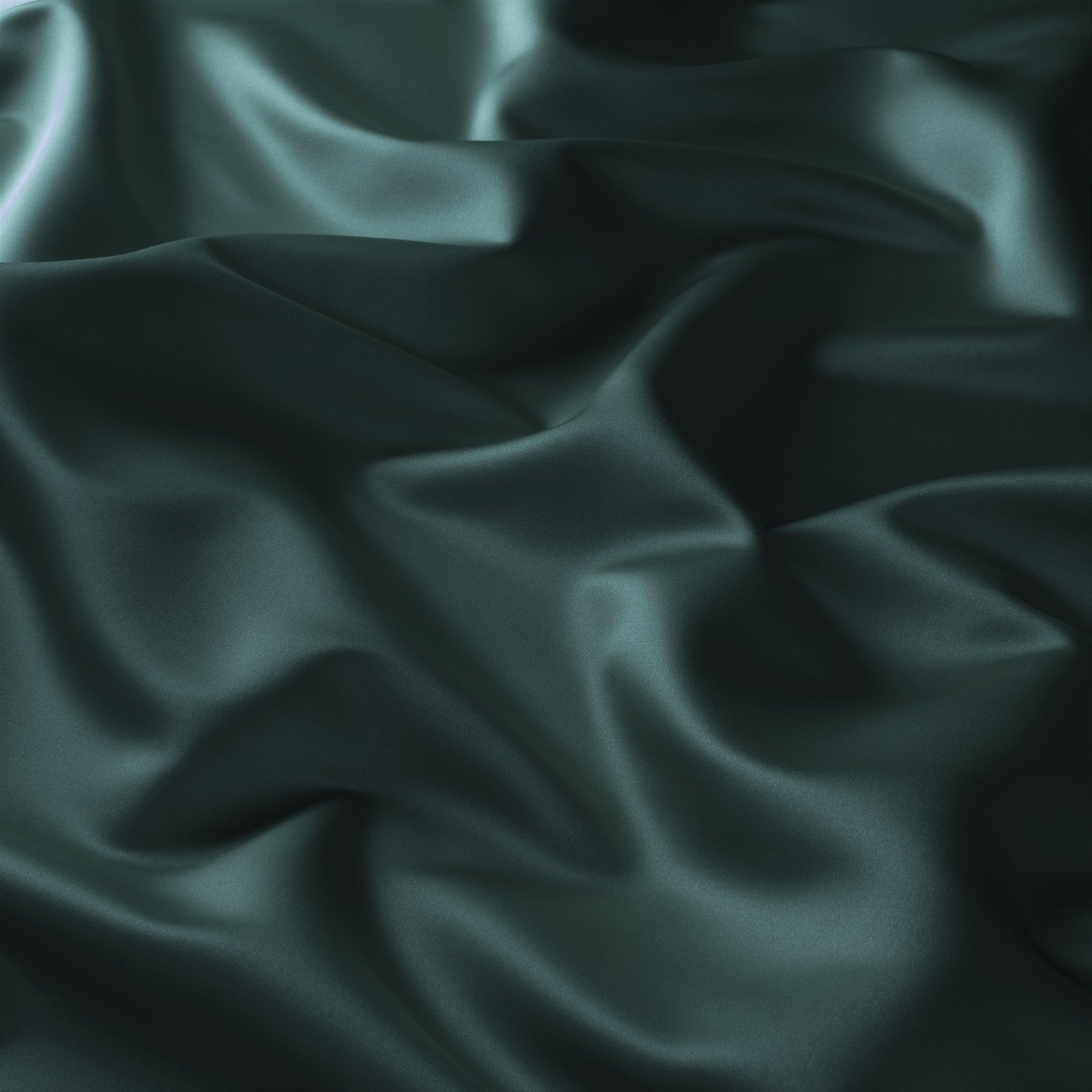 Cr6028 183 Mont Royal Moderne Satin Vorhaenge Gruen