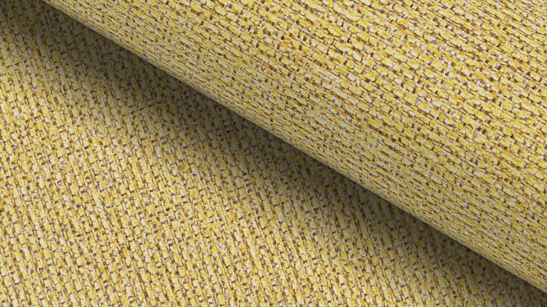 Möbelstoff Elvas 313209 Faux Uni Curry