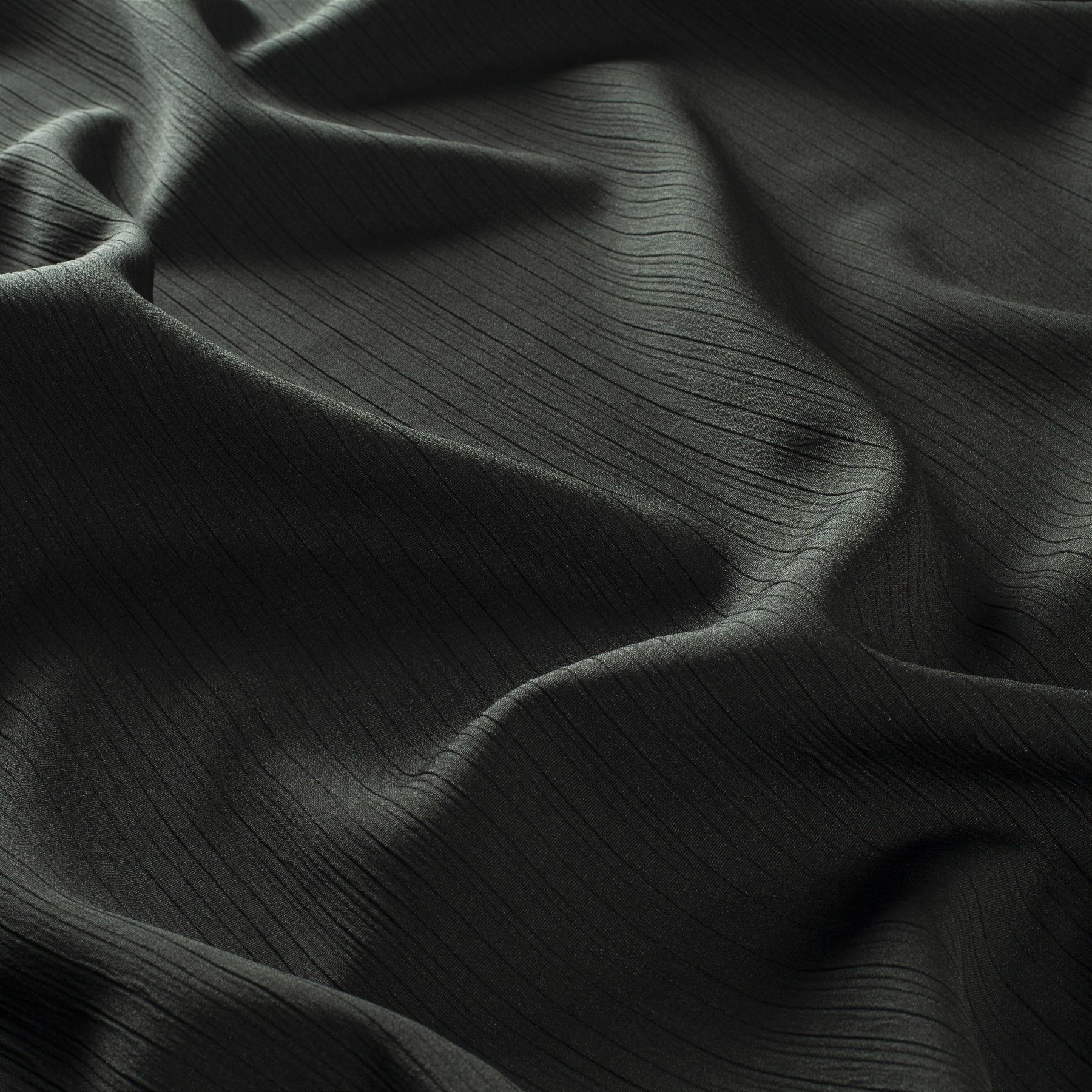 Ja6056 099 Davie Crash Gardinenstoff Meterware Schwarz