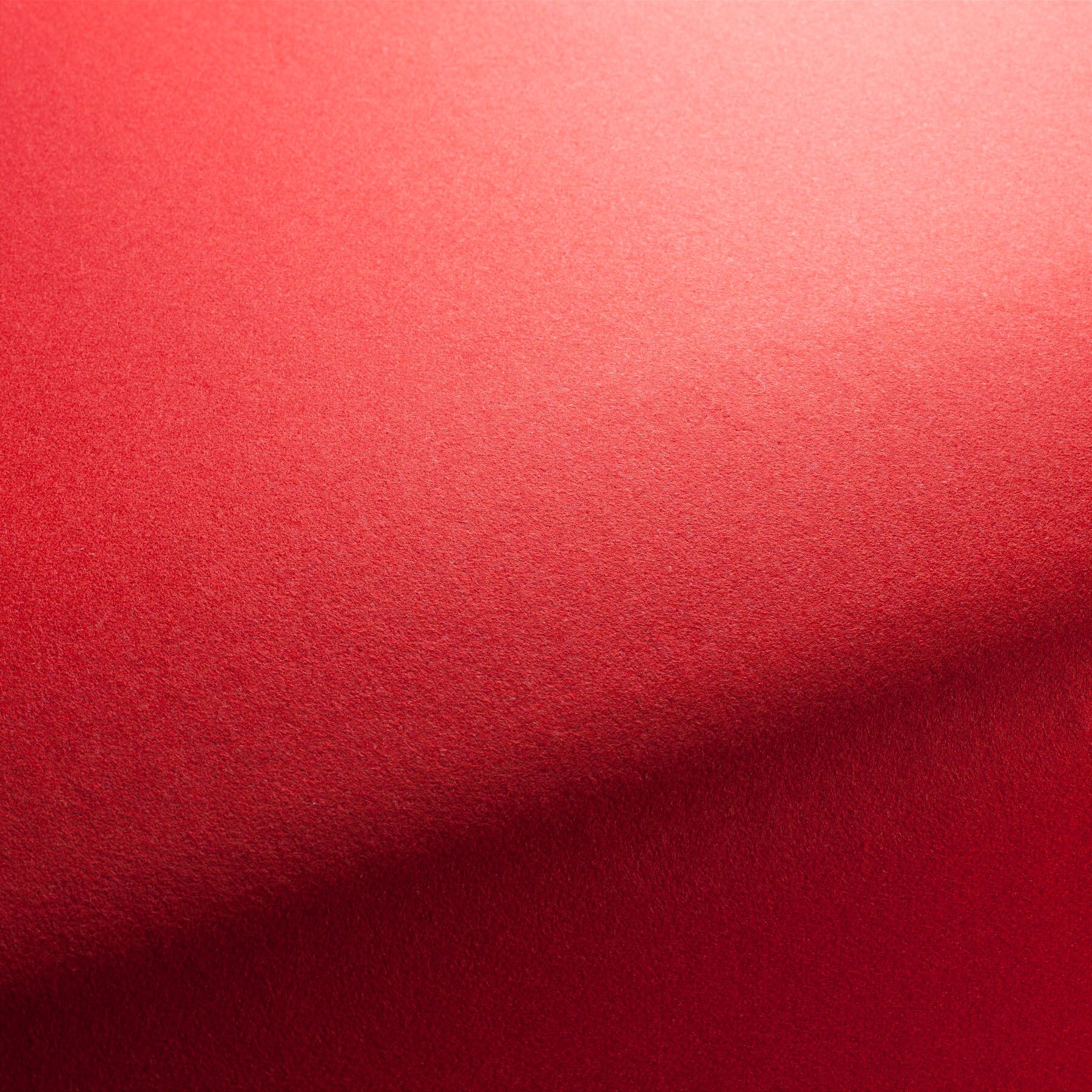 Ca1166 010 Italienischer Polsterstoff Wolle Rot