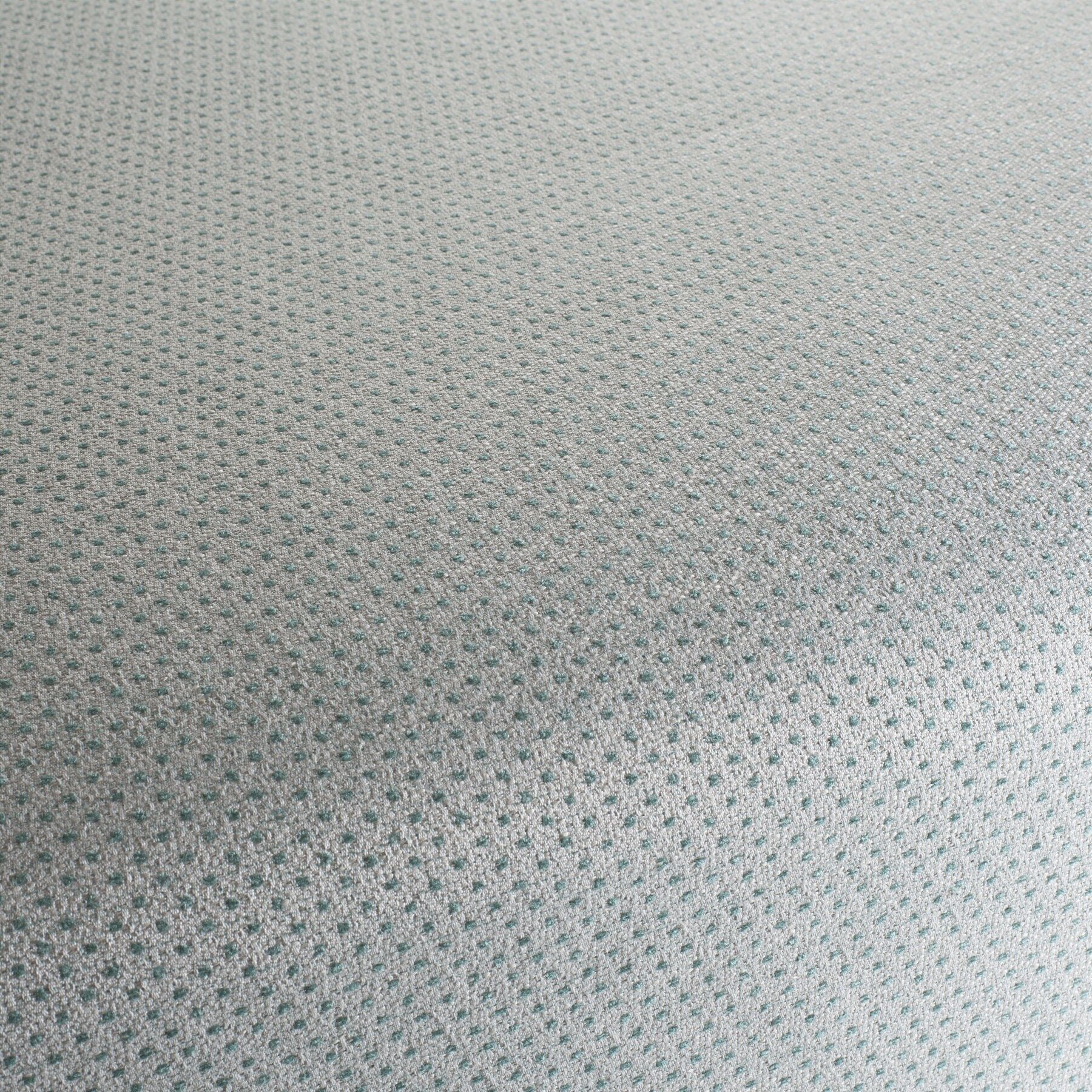 Ja2059 082 Dots Jab Polsterstoff Moebelstoff Gemustert Beige Tuerkis