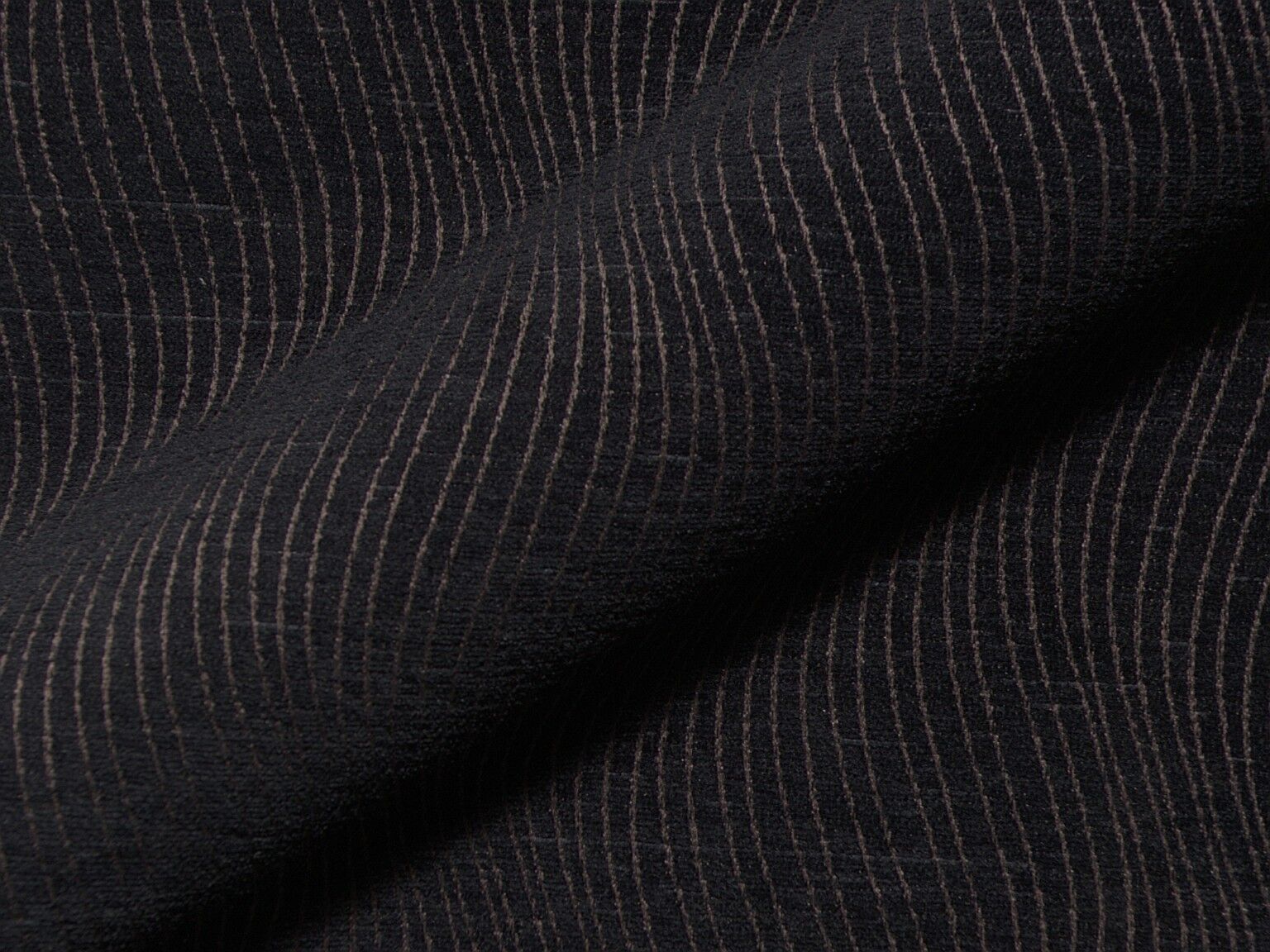 Westwood Fr 820 Ausgefallener Moderner Hoepke Polsterstoff Moebelstoff Gemustert Schwarz