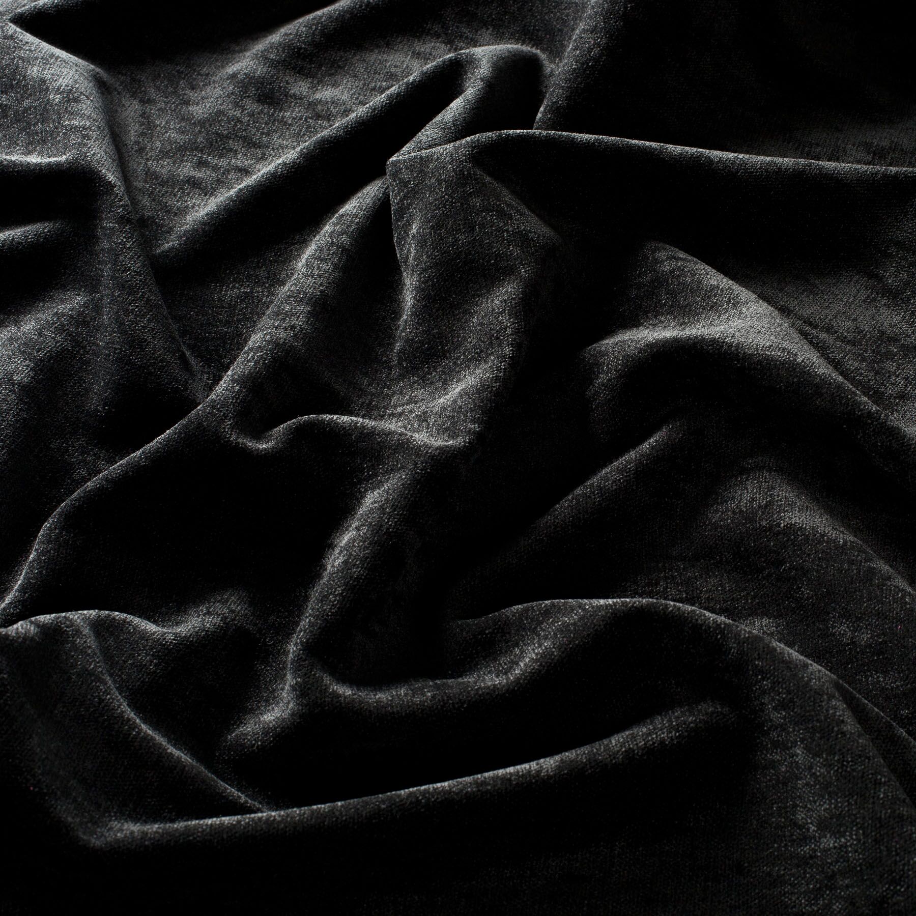 1 6579 094 Diego Jab Anstoetz Chenille Moebelstoff Schwarz