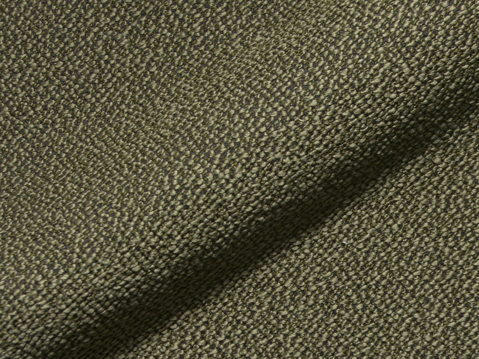 Glow 524 Q2 Hoepke Polsterstoff Moebelstoff Fleckschutz Modern Boucle Grob Gruen