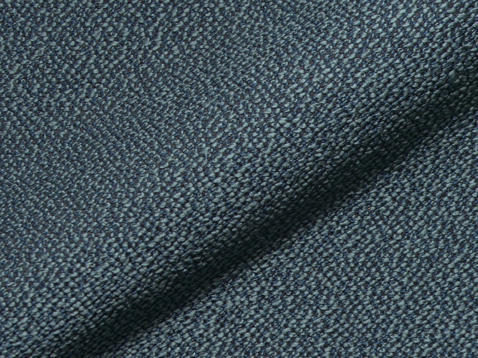 Glow 529 Q2 Hoepke Polsterstoff Moebelstoff Fleckschutz Modern Boucle Grob Blau