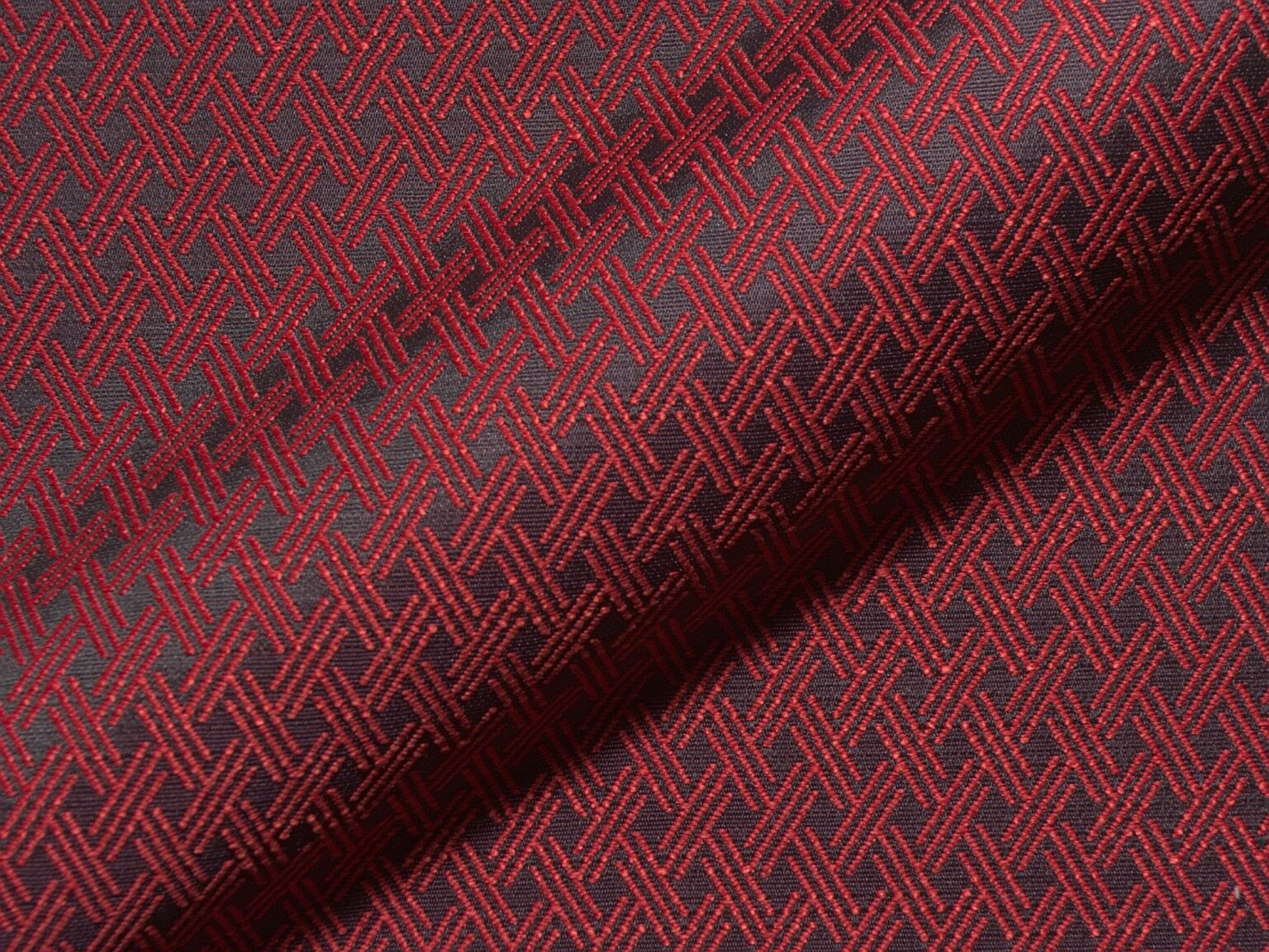 Lancaster Fr 738 Ausgefallener Moderner Hoepke Polsterstoff Moebelstoff Gemustert Rot Schwarz