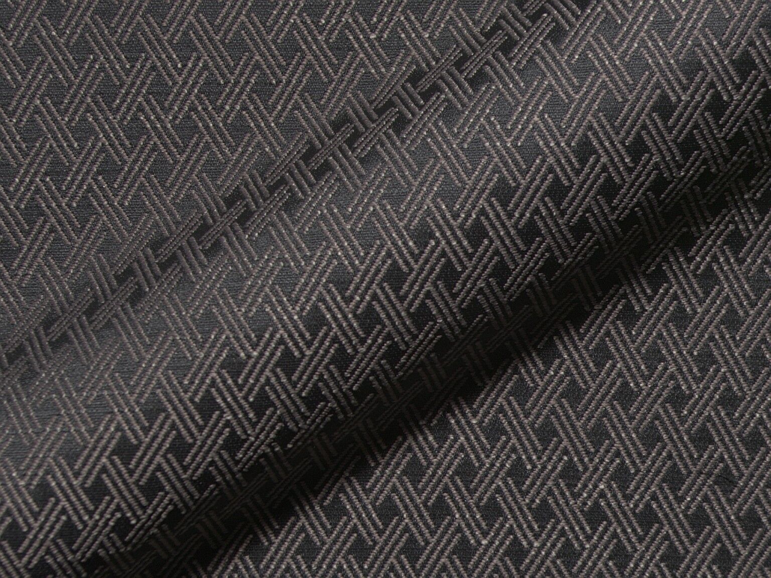 Lancaster Fr 739 Ausgefallener Moderner Hoepke Polsterstoff Moebelstoff Gemustert Grau Schwarz