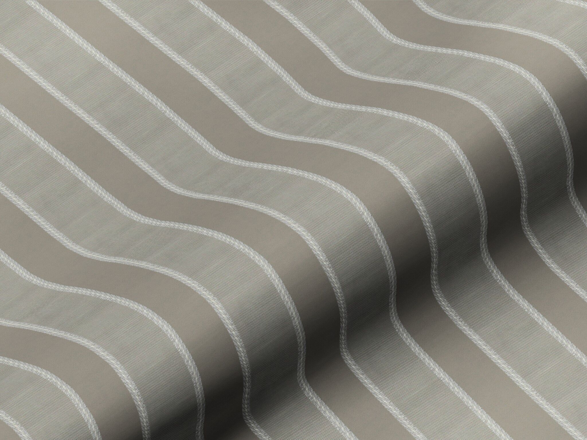 62775500 Classic Selection Saum Und Viebahn Polsterstoff Antik Gestreift Grau