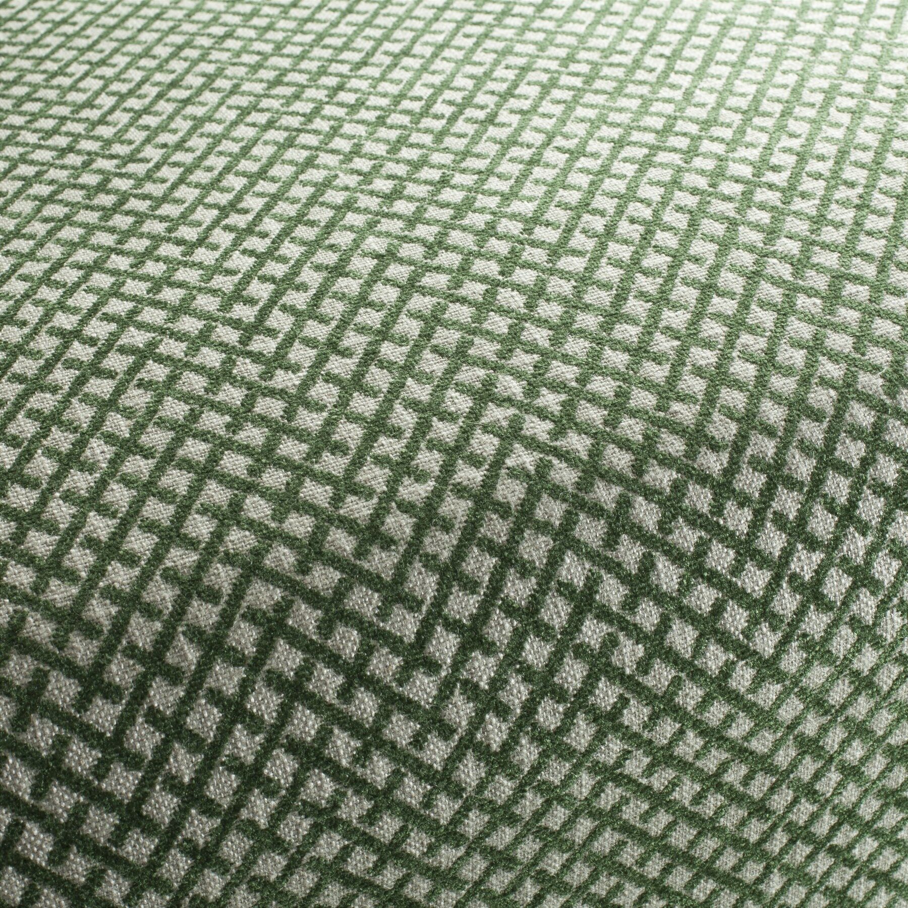 9 2457 030 Tenerife Jab Anstoetz Chenille Bezugsstoff Gemustert Gruen Beige