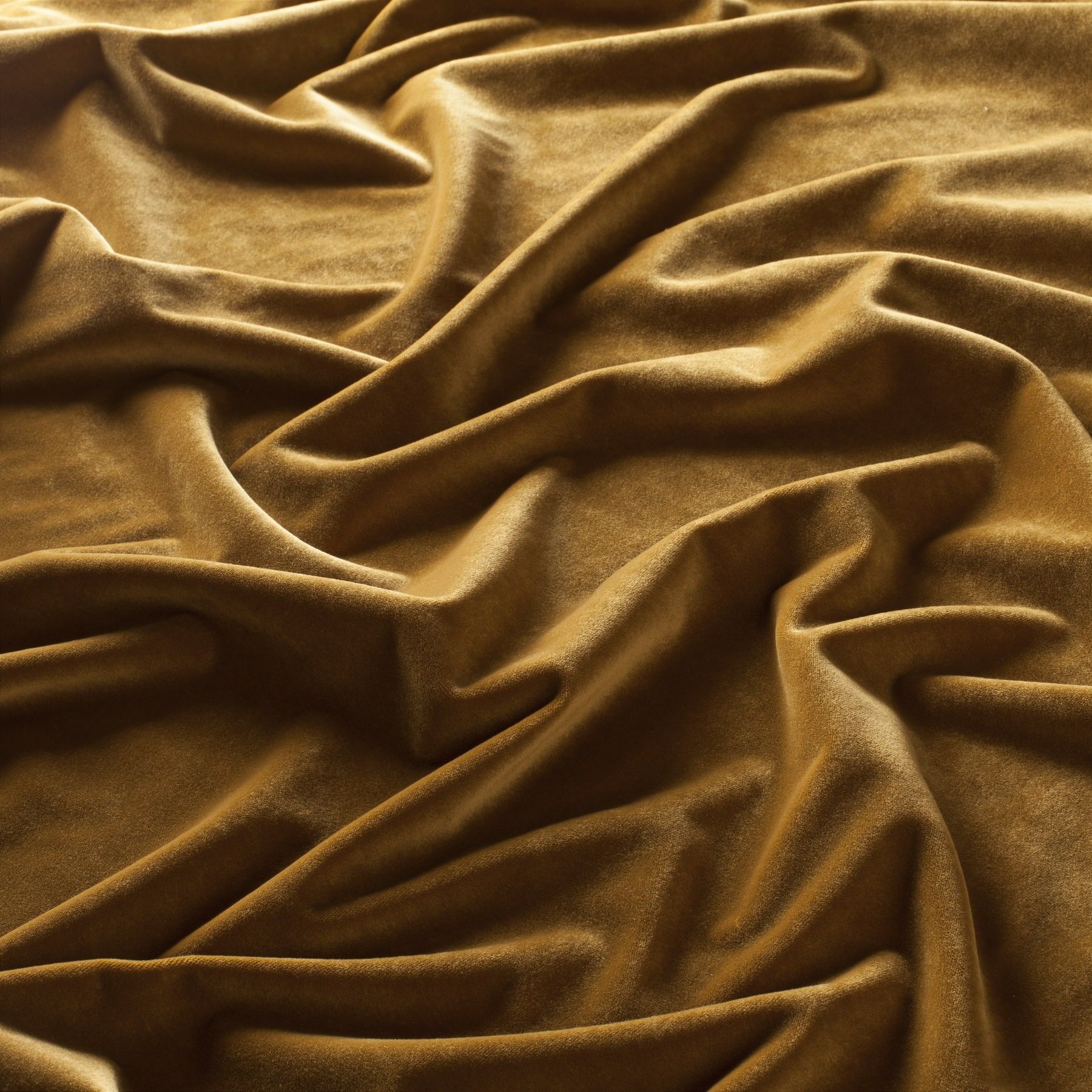 Ch2992 040 Heavens Gate Exklusiver Samt Velvet Vorhangstoff Polsterstoff Gold