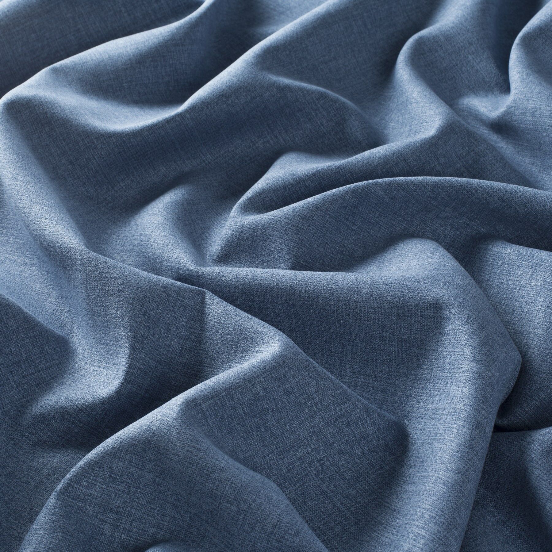 1 6892 053 Cozy Jab Anstoetz Vorhangstoff Moebelstoff Meterware Blau