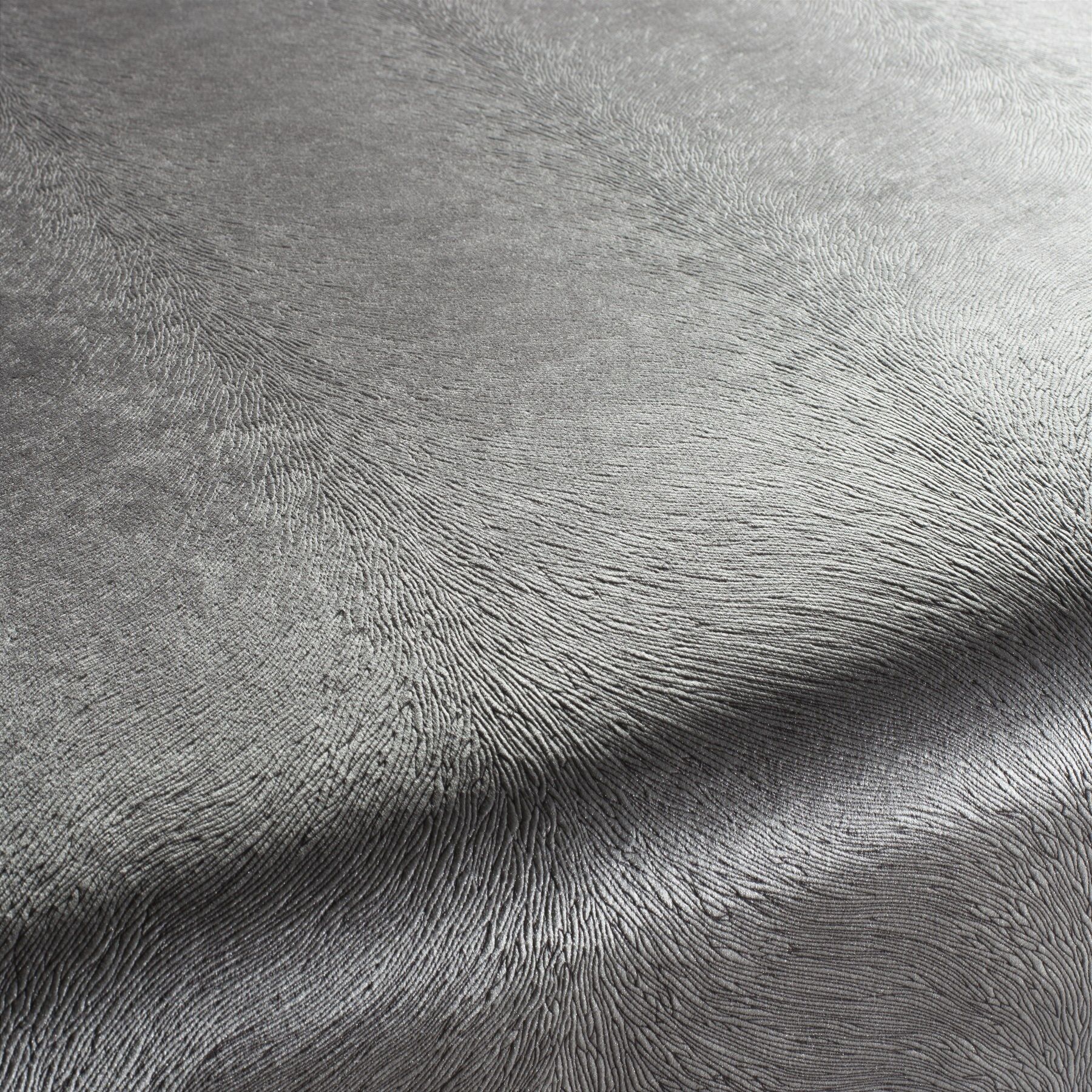 Ca1292 092 Pistoia Velvet Exklusive Italienische Samt Moebelstoffe Stoffe Grau