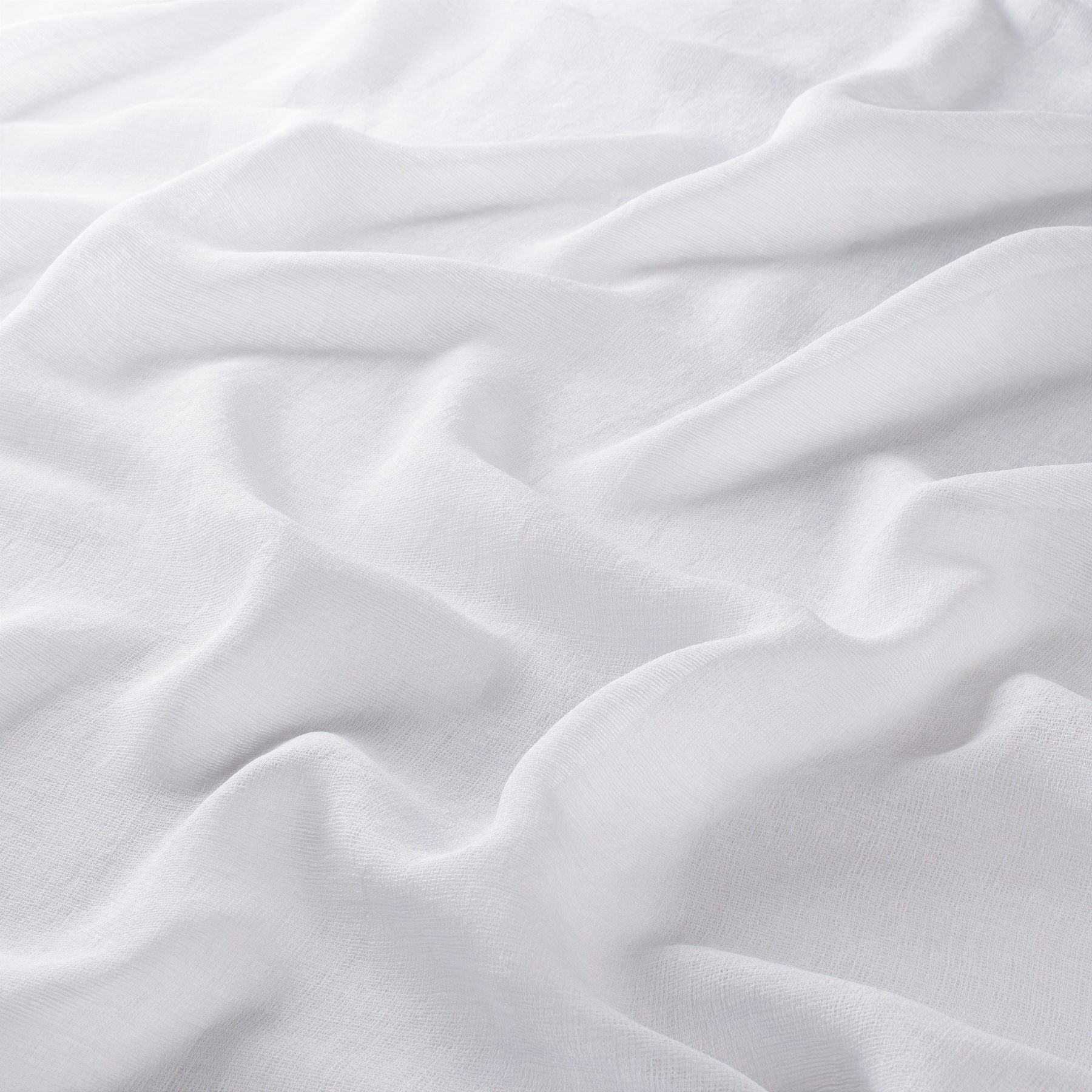 Ja6062 090 Take It Easy Transparente Gardinen Meterware Jab Anstoetz Weiss