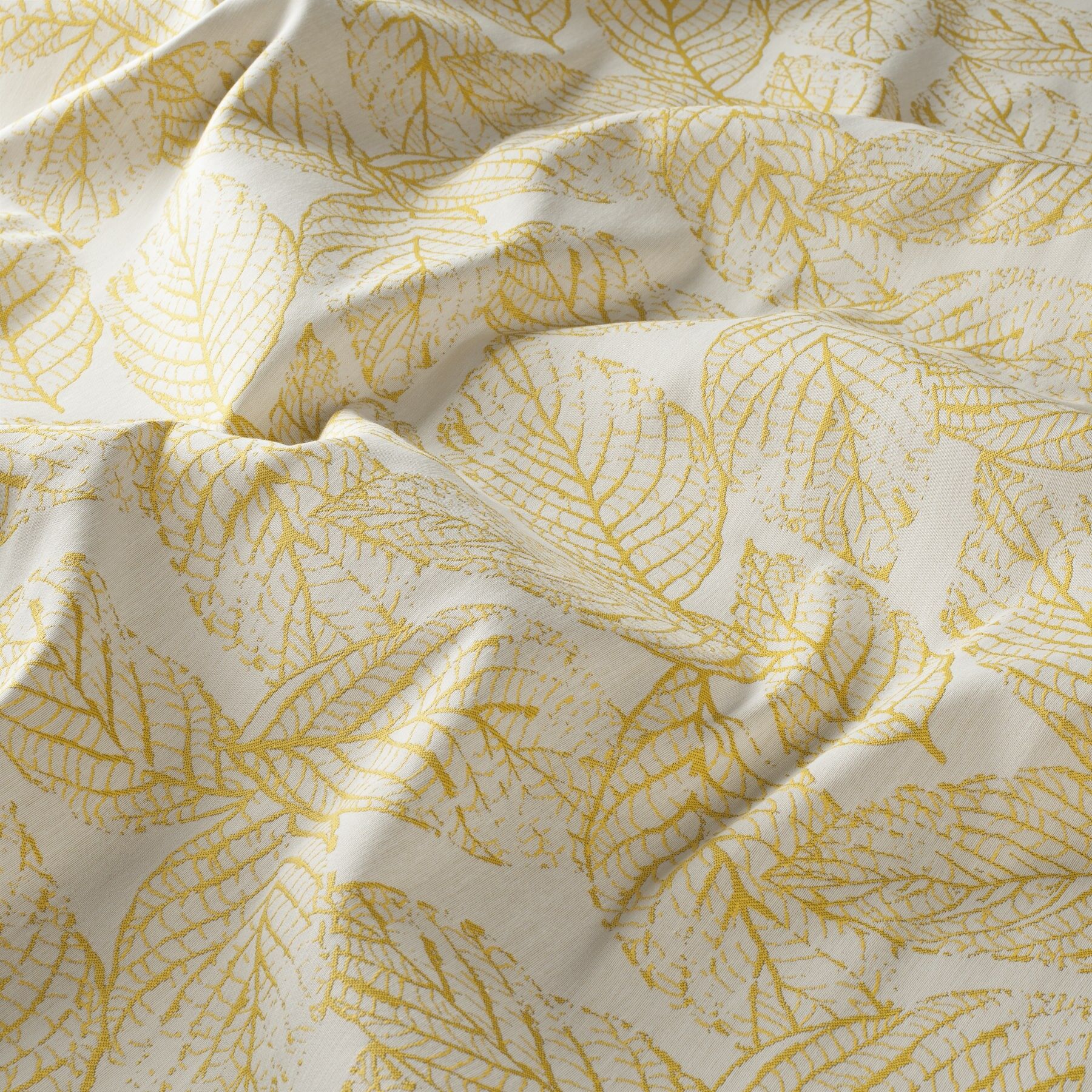 Ja7030 040 Autumn Breeze Moderne Jab Wohnzimmer Vorhaenge Mit Blumen Beige Gelb