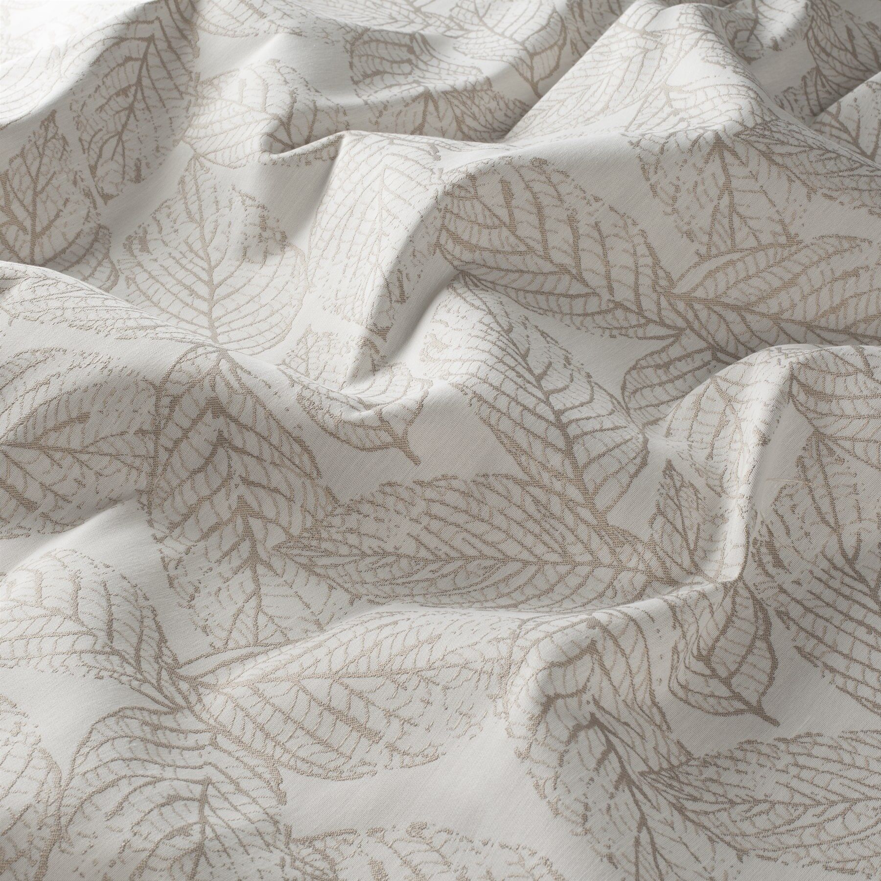 Ja7030 070 Autumn Breeze Moderne Jab Wohnzimmer Vorhaenge Mit Blumen Beige