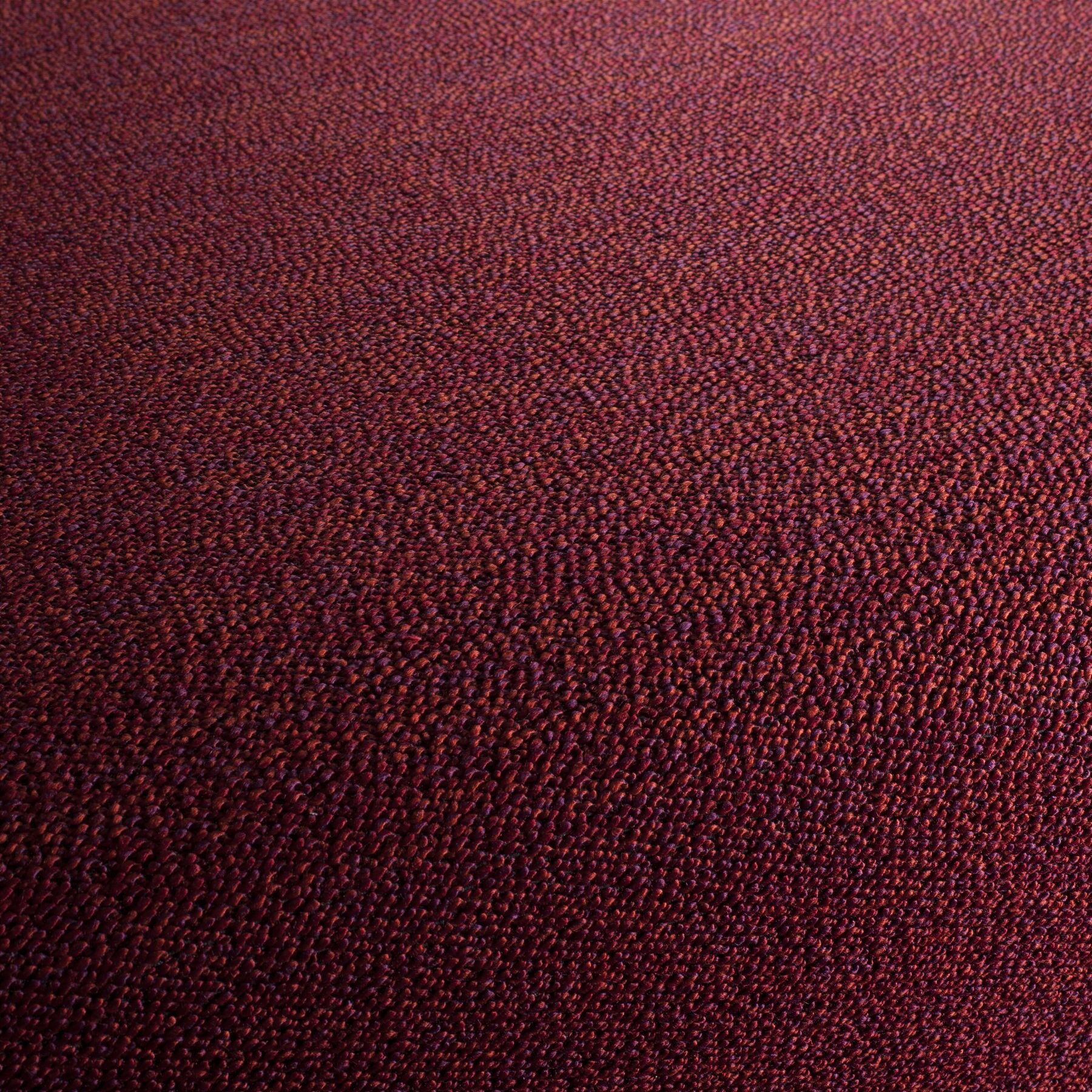 Ja1032 012 Louie Jab Moebelstoffe Grob Meliert Rot