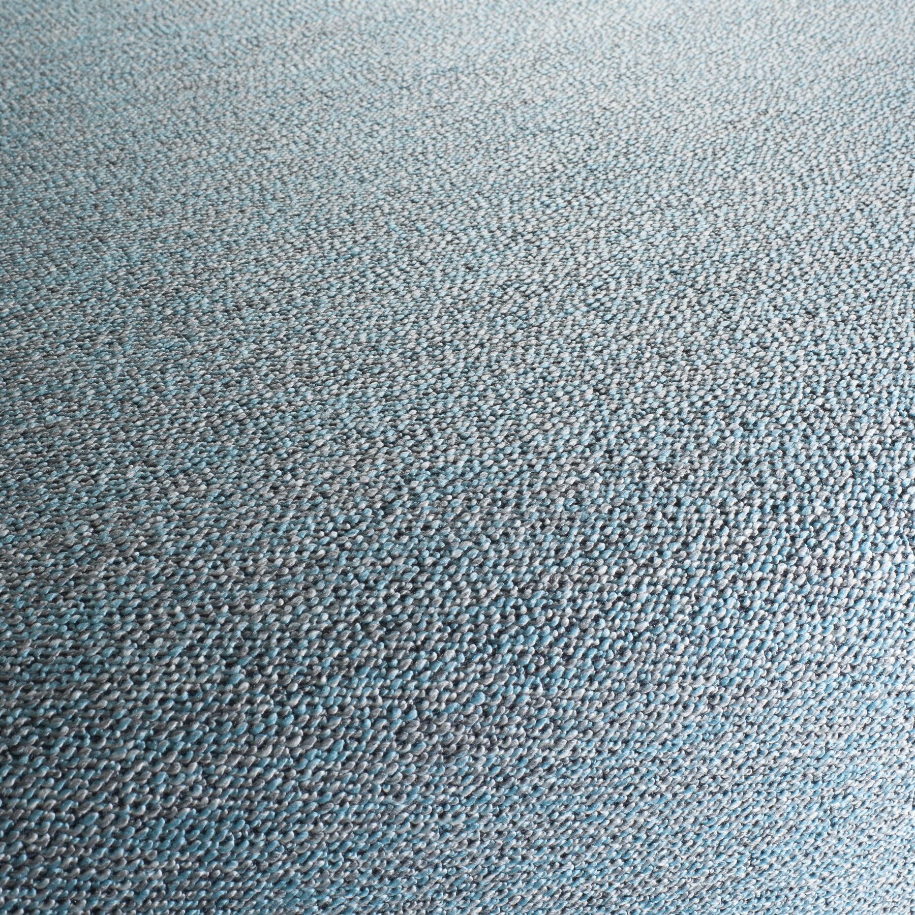 Ja1032 050 Louie Jab Moebelstoffe Grob Meliert Blau