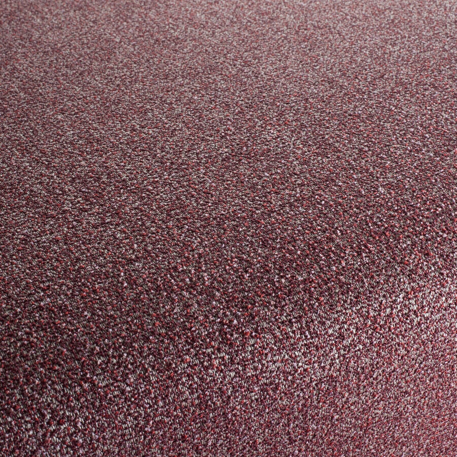 Ca1742 067 Closer Carlucci Italienischer Polsterstoff Grob Gewebt Rot