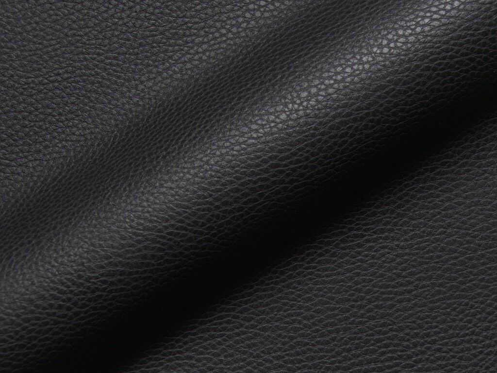 Alicante 588 Kunstleder Meterware Schwarz