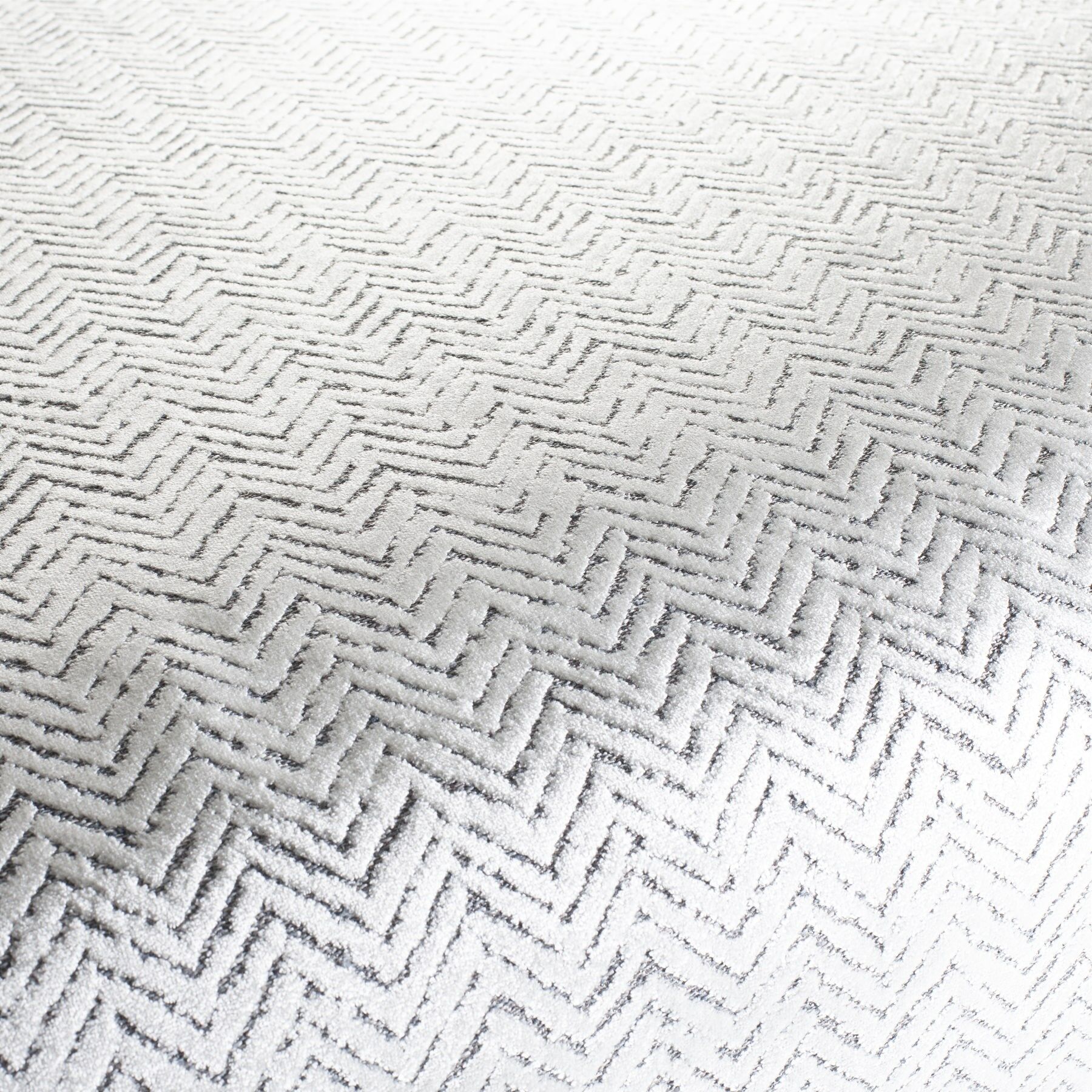 Ja4009 091 Velveto Hochwertigfe Velours Polsterstoffe Jab Anstoetz Grandezza Weiss