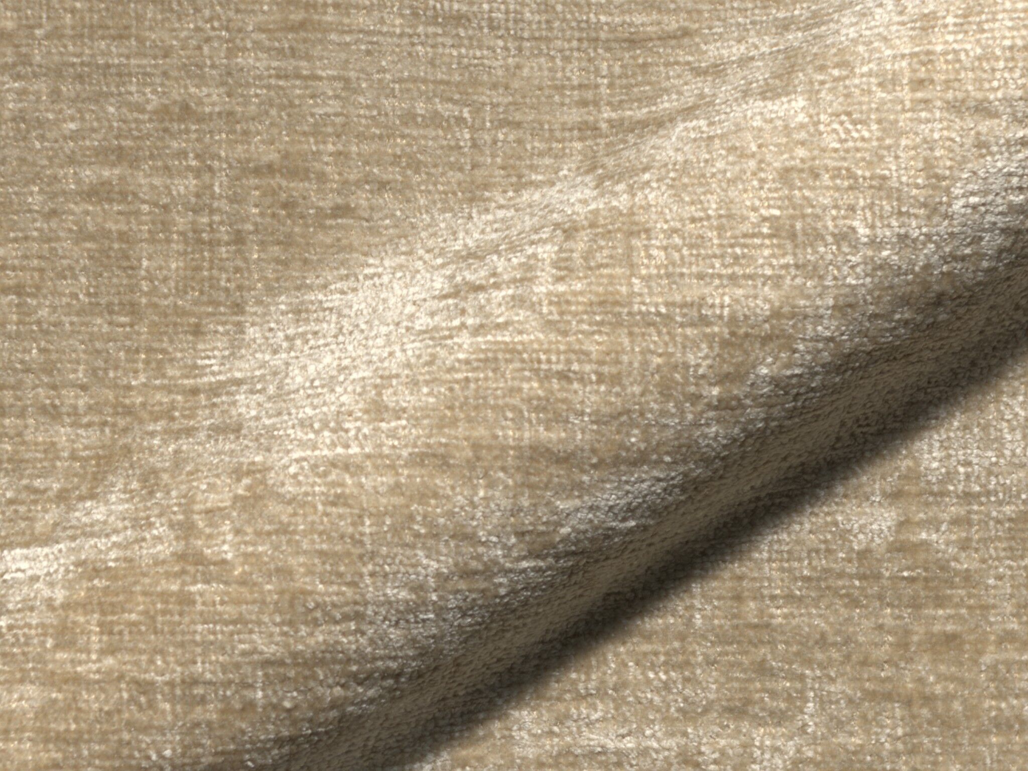 Molino 507 Weicher Chenille Polsterstoff Moebelstoff Hoepke Beige