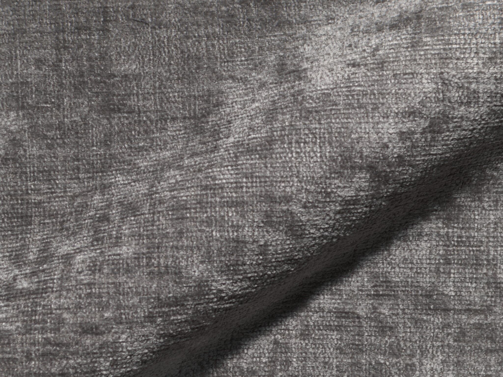 Molino 548 Weicher Chenille Polsterstoff Moebelstoff Hoepke Grau