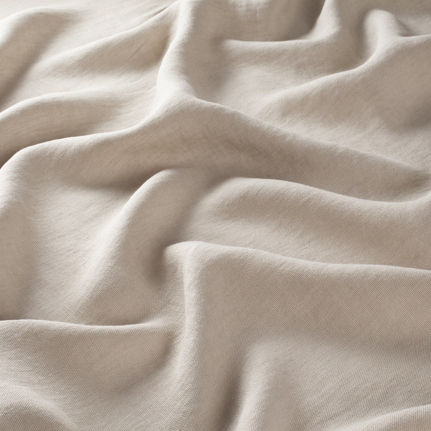 Ch2985 072 Honest Reboot Leinen Vorhang Beige