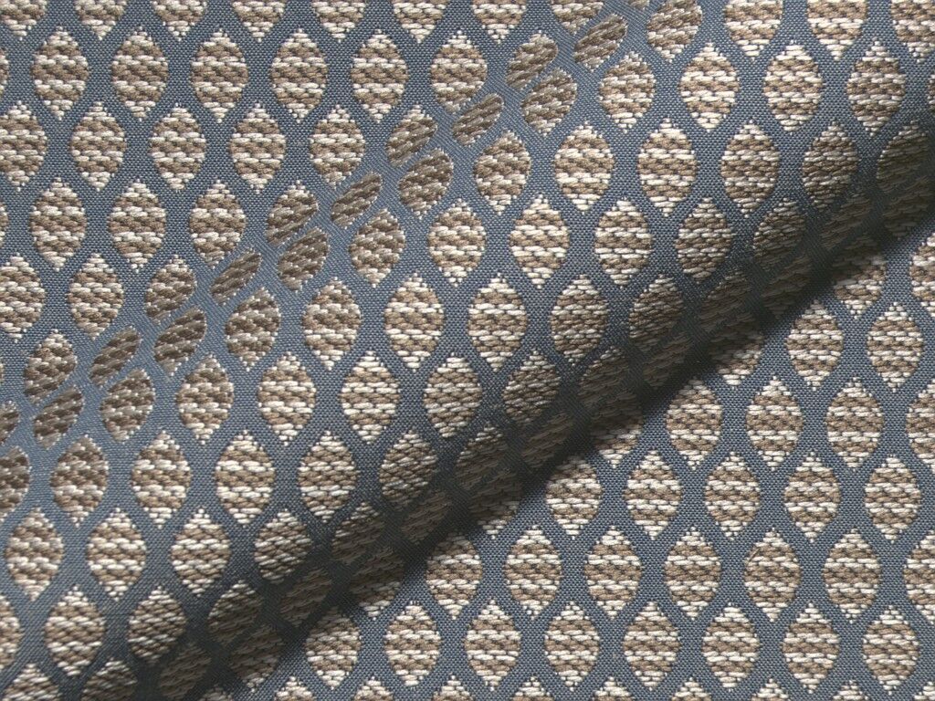 Melina 282 Hoepke Moderne Moebelstoffe Fleckschutz Gemustert Blau